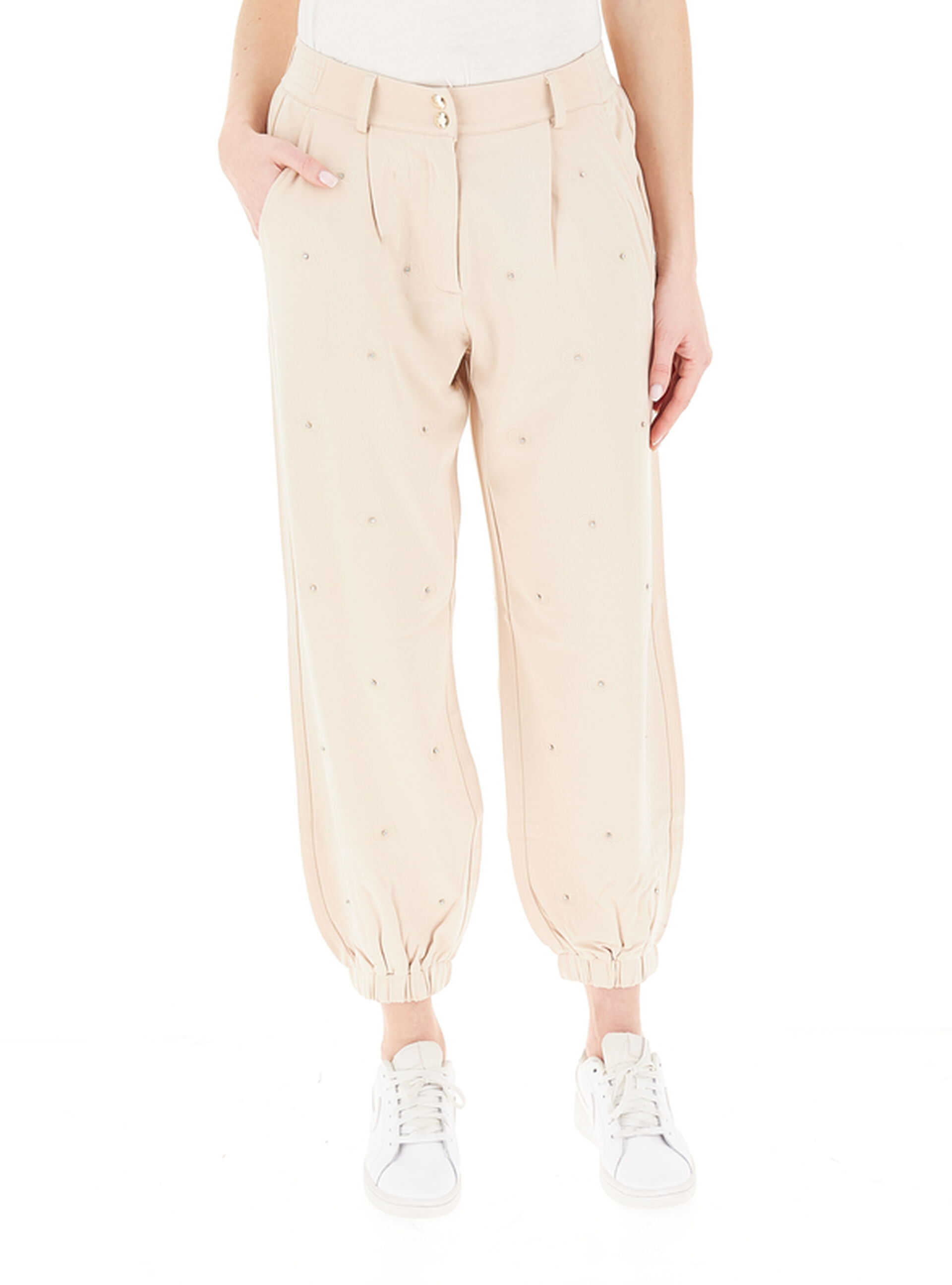 Pantalone in felpa SPORT BEIGE M
