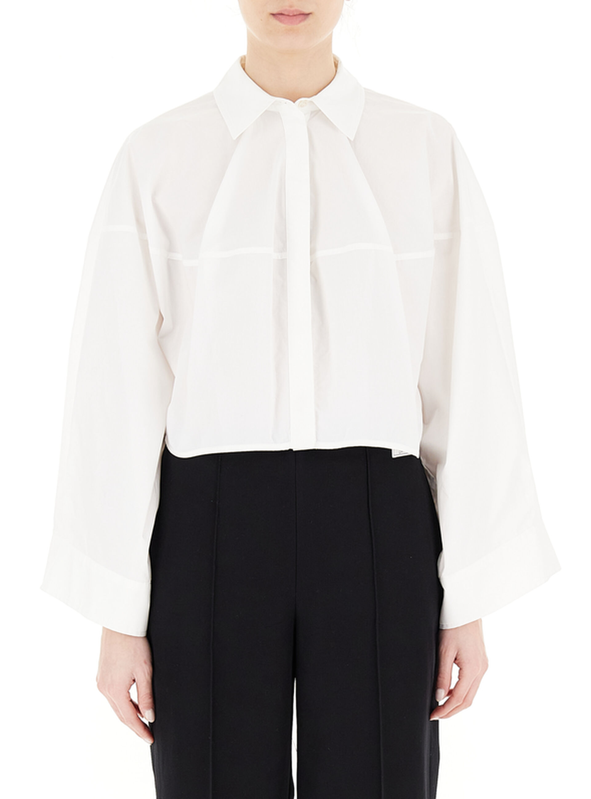 Camicia in cotone BIANCO