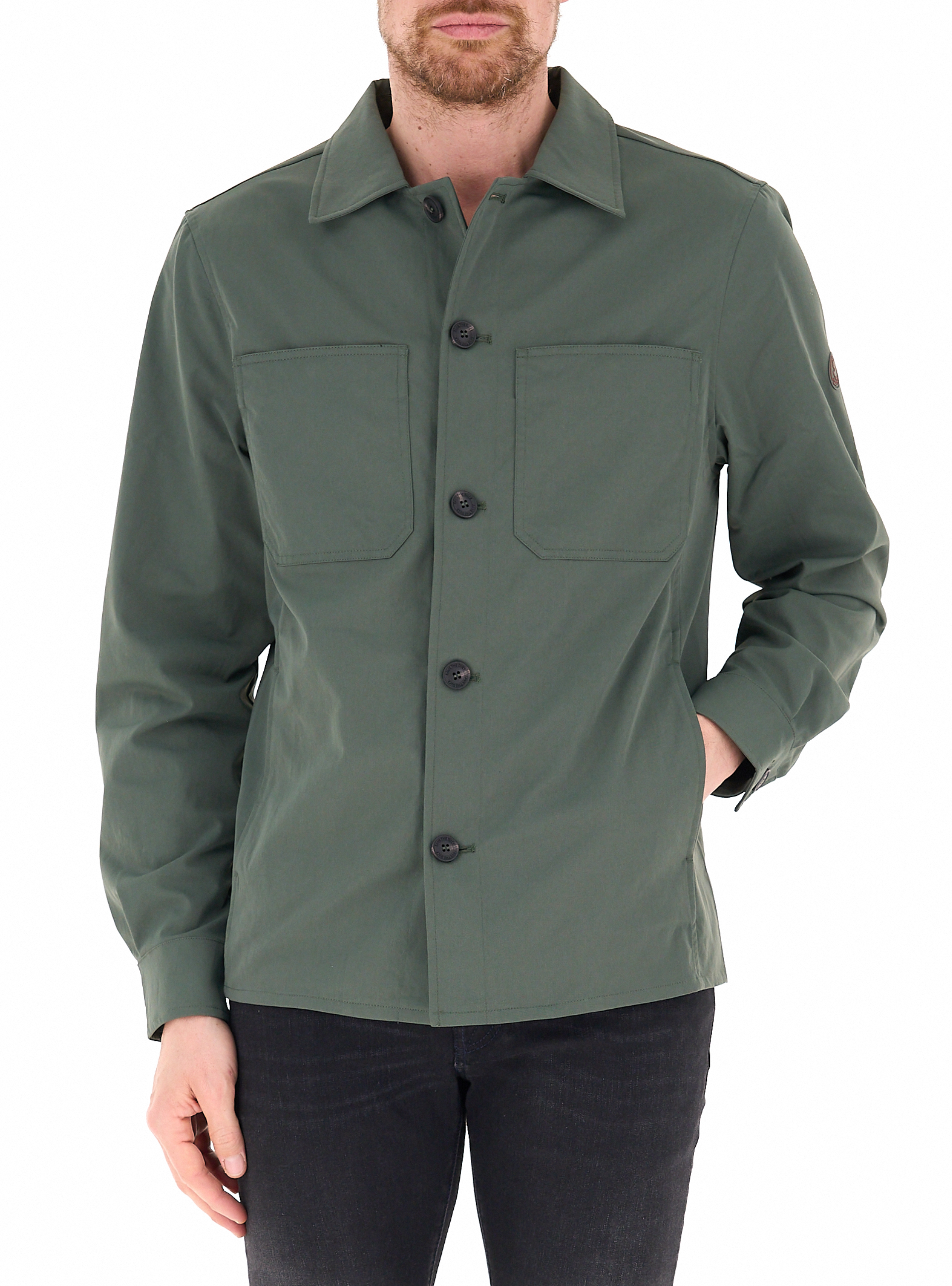 Giacca Overshirt VERDE OLIVA L