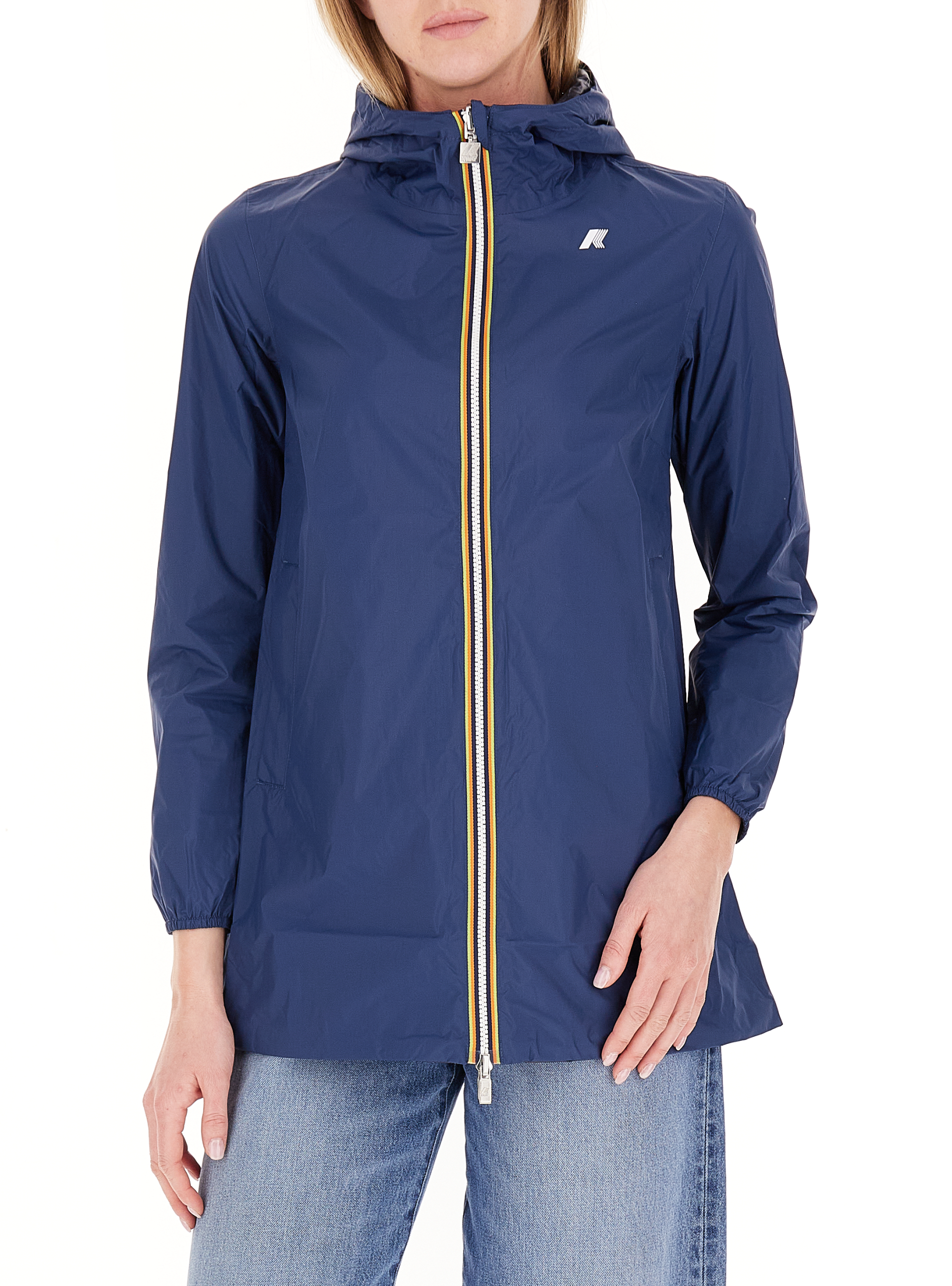 Giacca impermeabile reversibile BLU