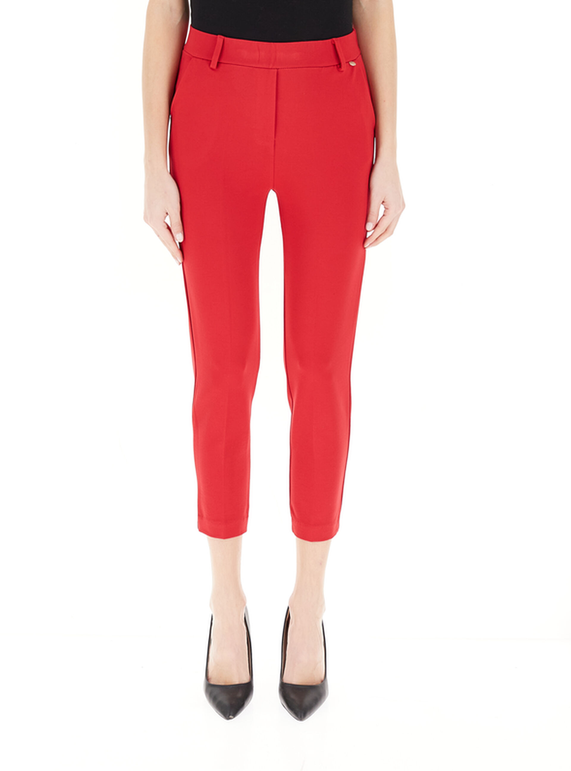 Pantalone elasticizzato ROSSO