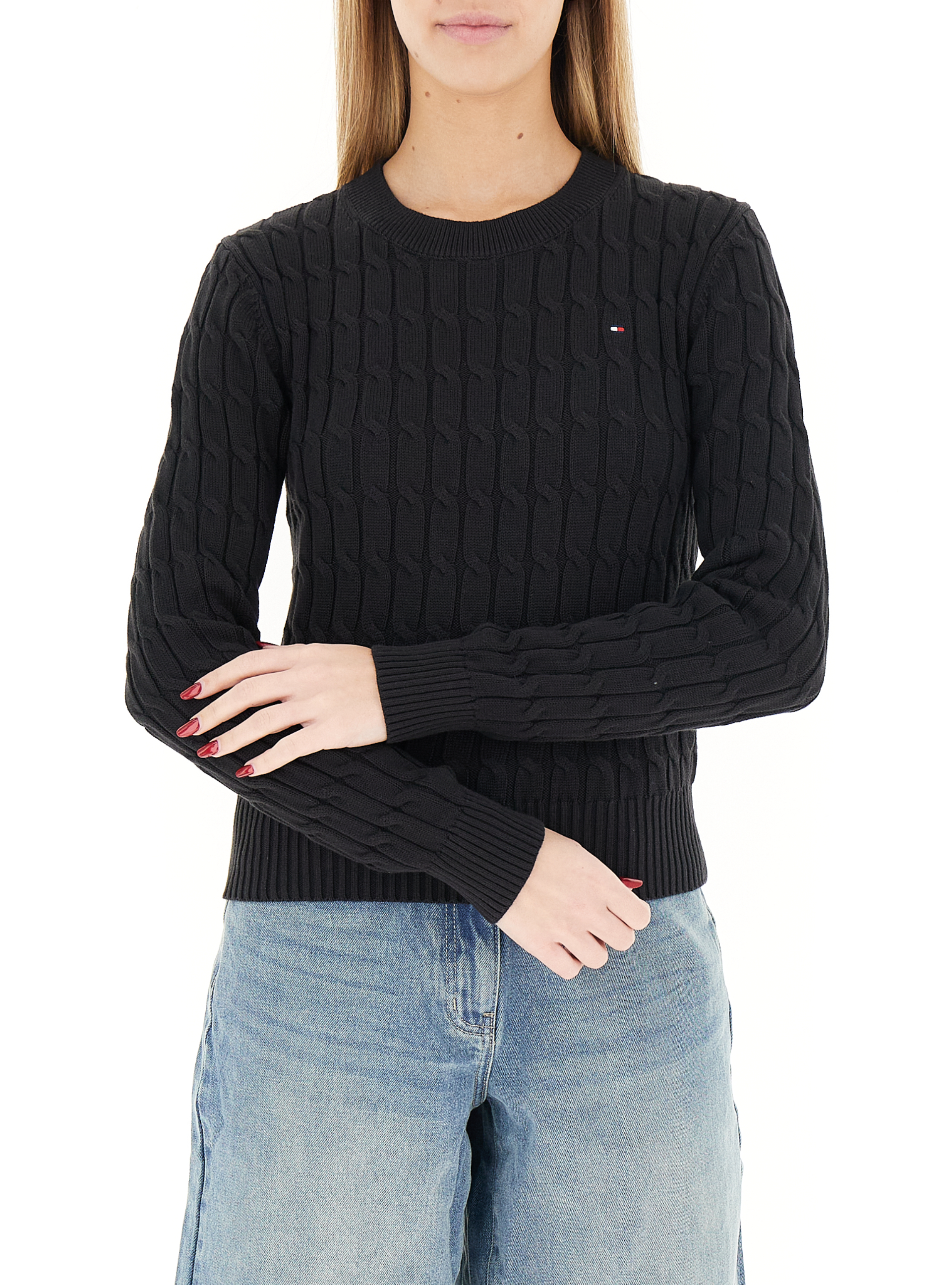 Maglione girocollo NERO