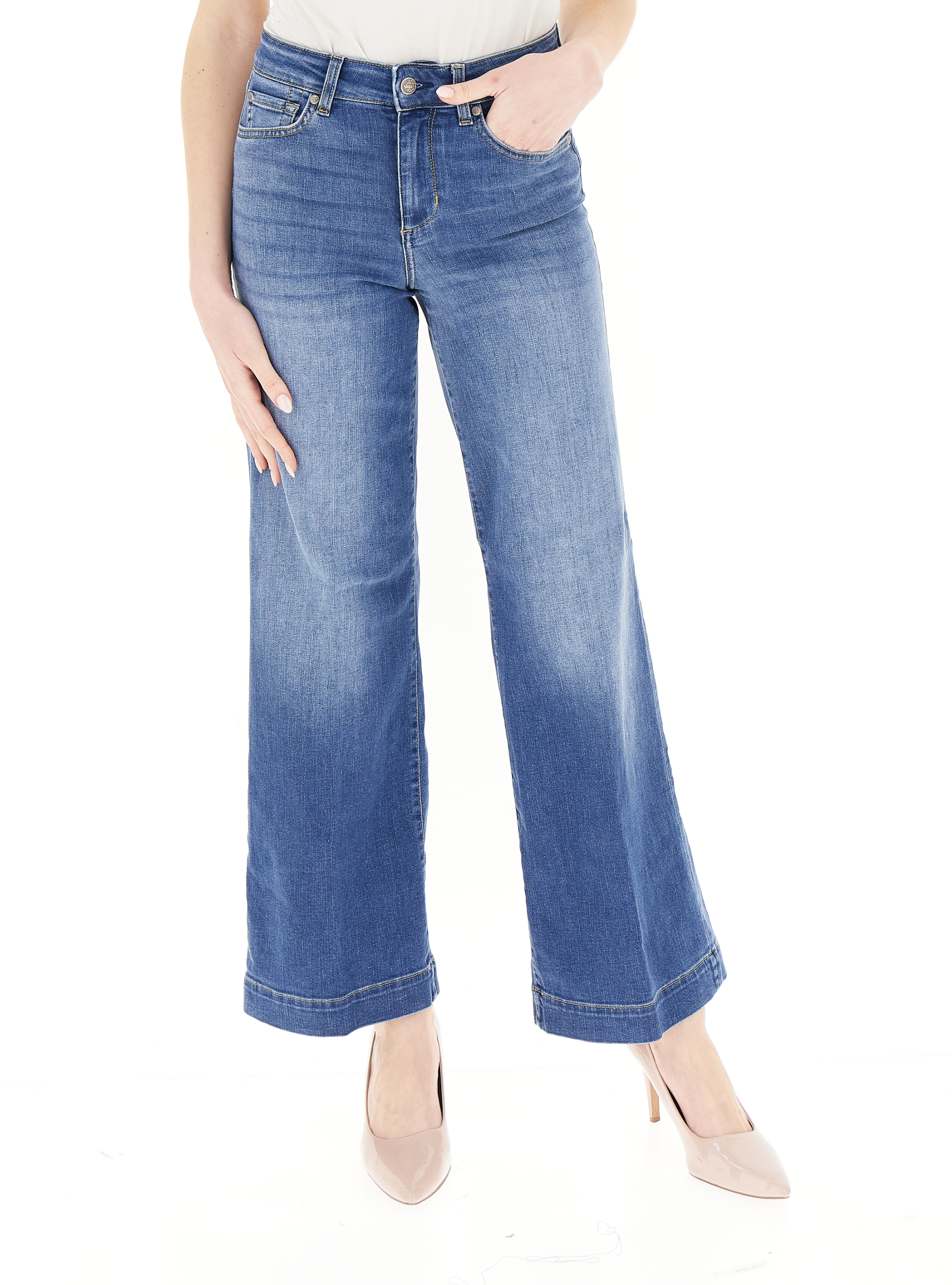 LIU JO Jeans flare BLU CHIARO 26