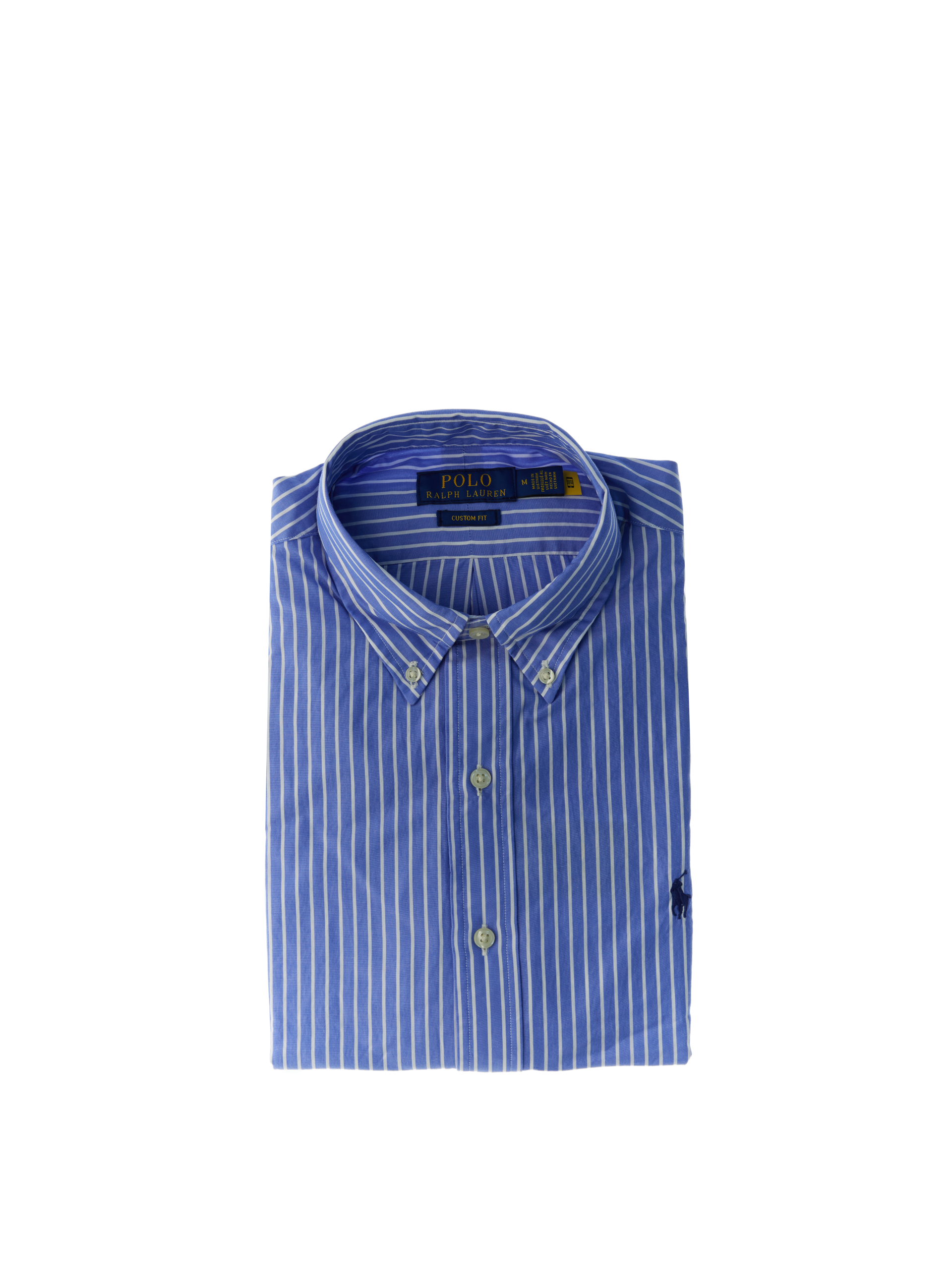 Camicia in cotone POLO AZZURRO OXFORD M