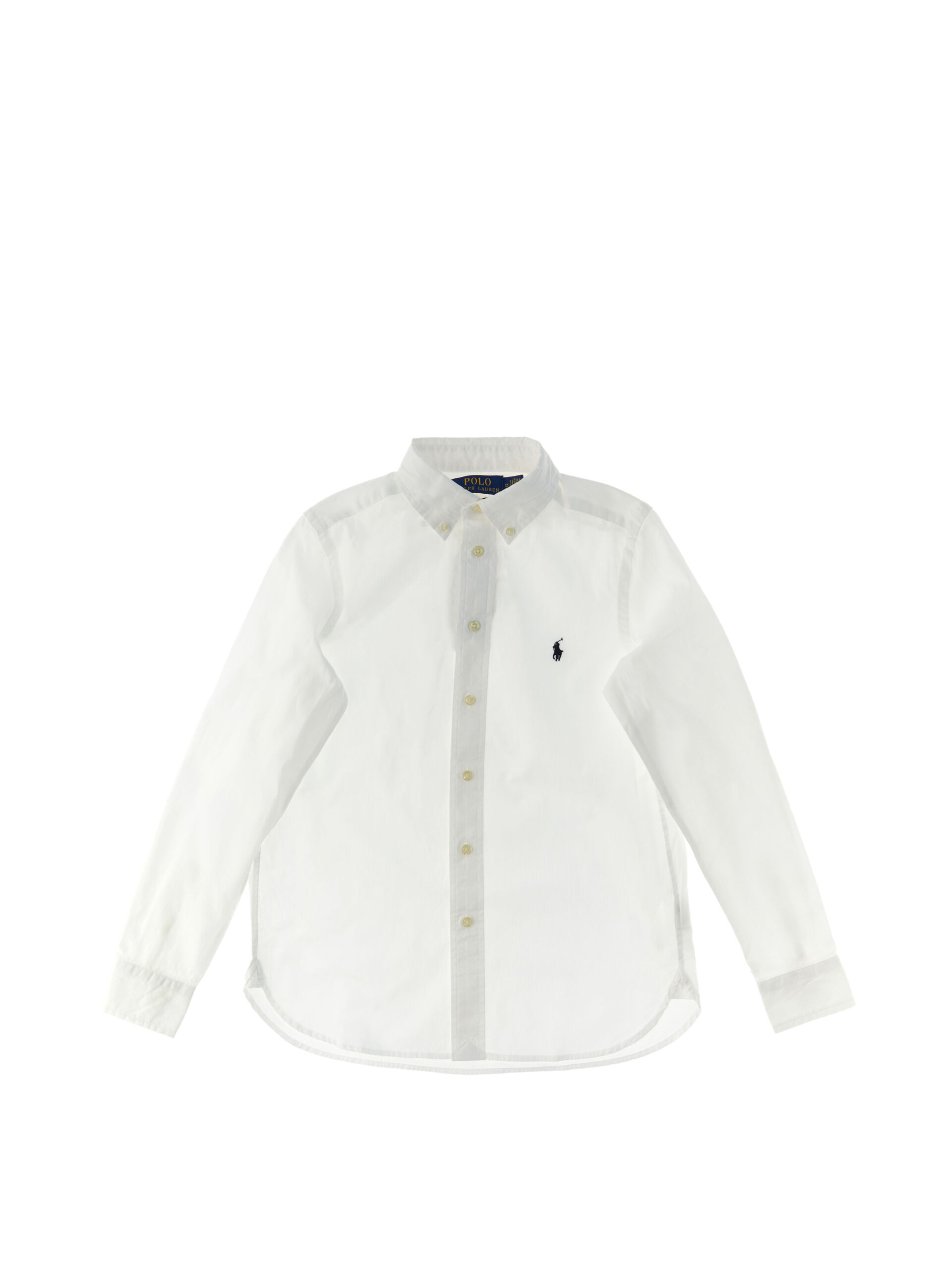 Camicia in cotone POLO BOYS PANNA 12
