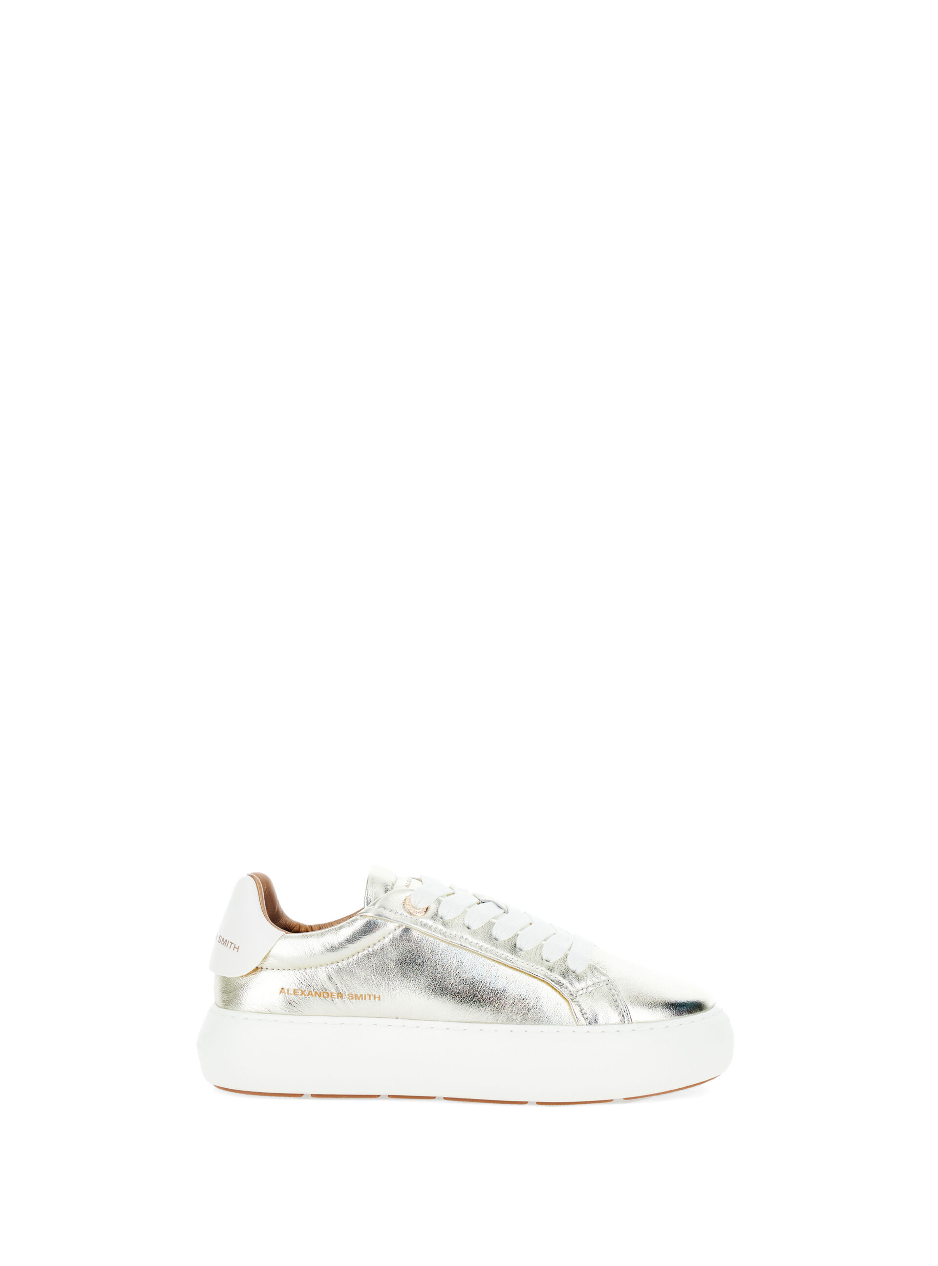 Sneakers in pelle ARGENTO 40