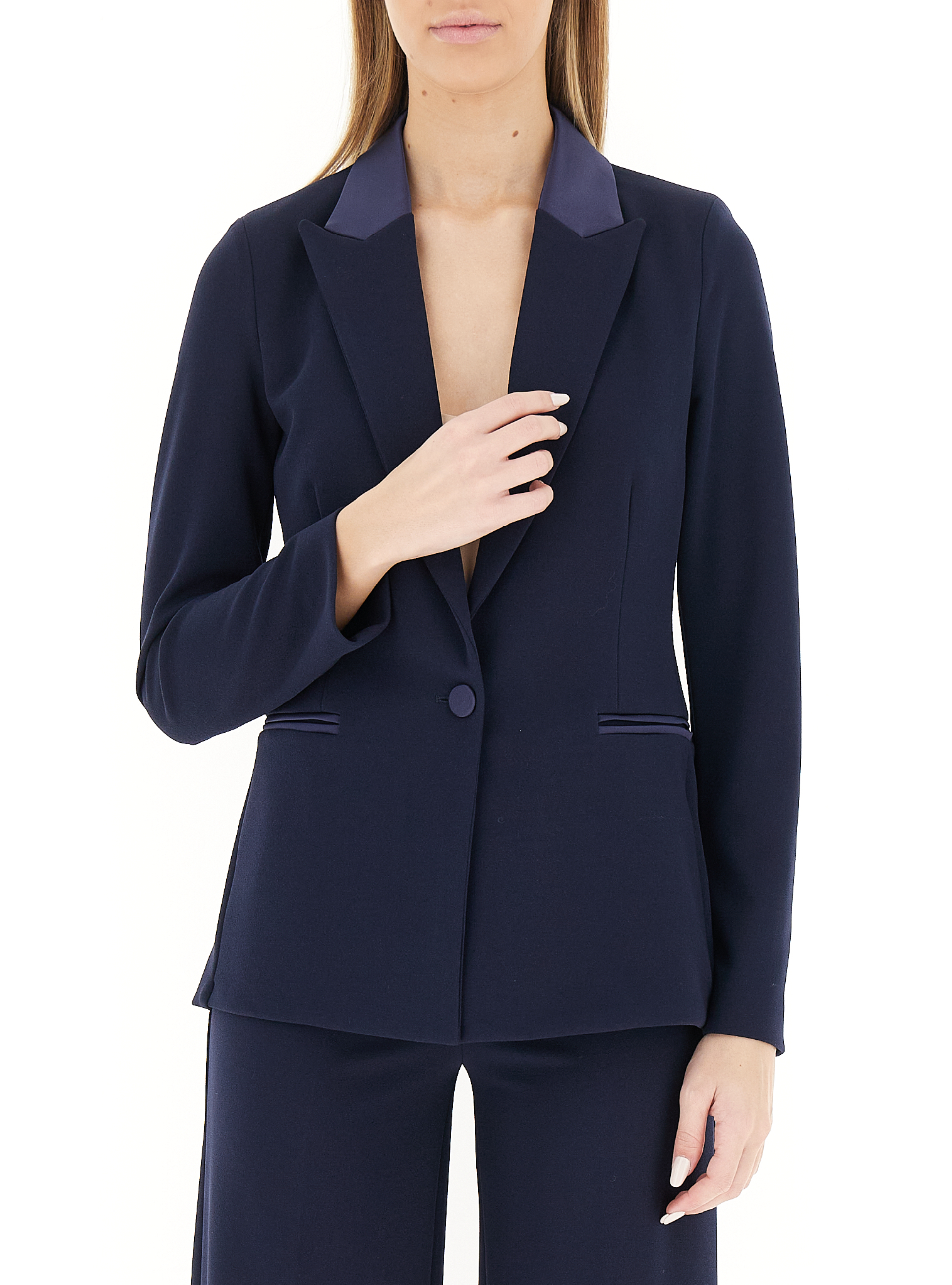 VICOLO Blazer monopetto BLU NAVY