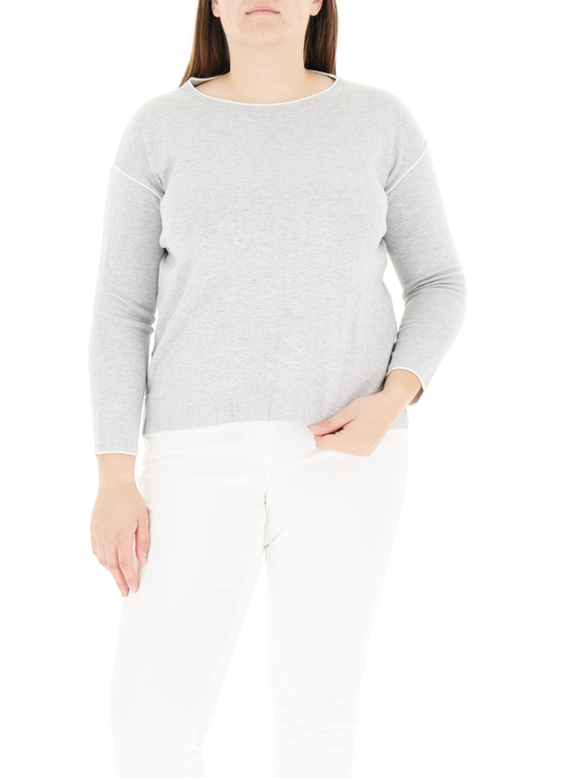 Maglia girocollo GRIGIO CHIARO