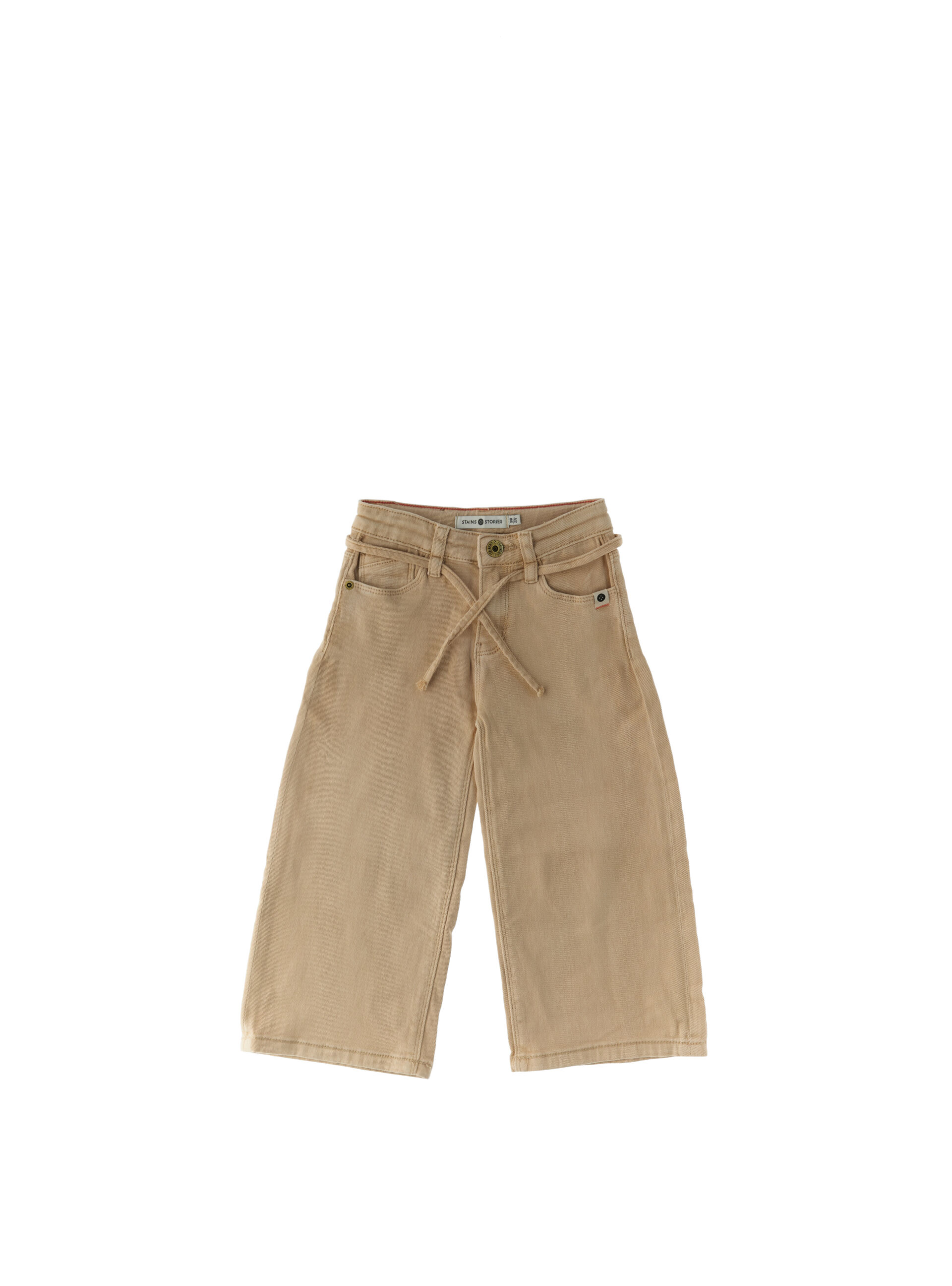 BABYFACE Pantalone wide leg BEIGE