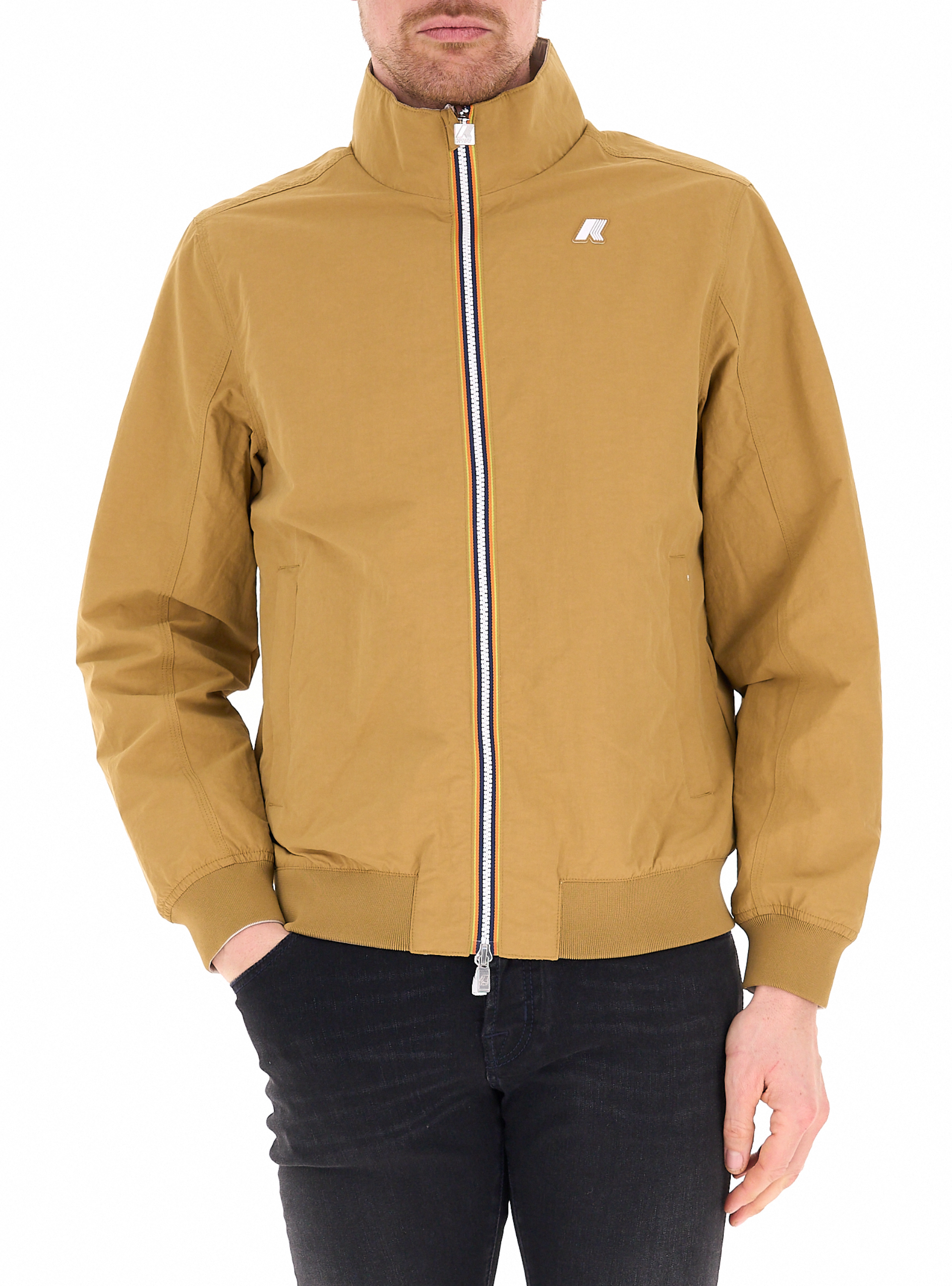 K-way Bomber reversibile SENAPE