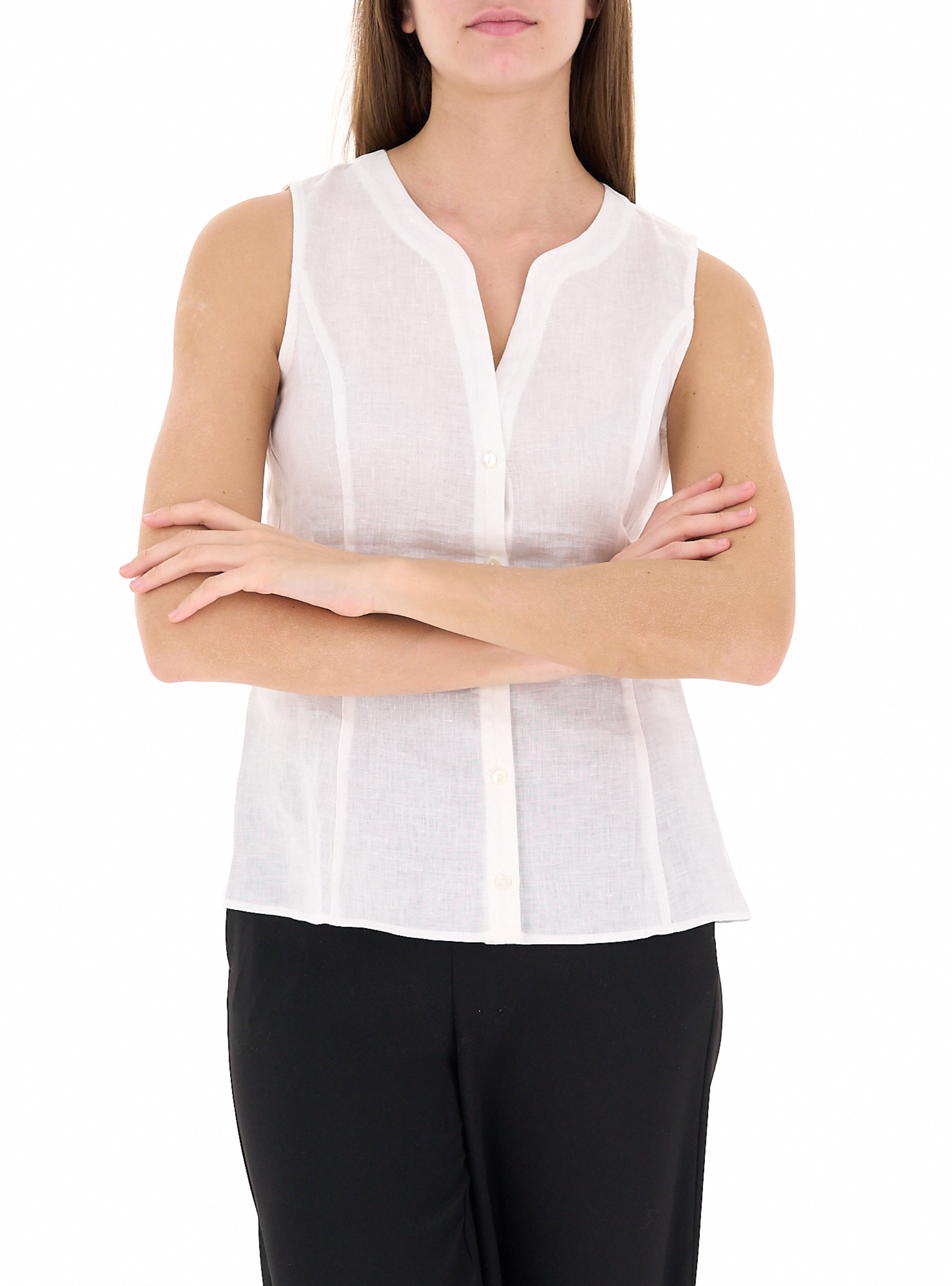 PENNYBLACK Blusa in lino BIANCO 44