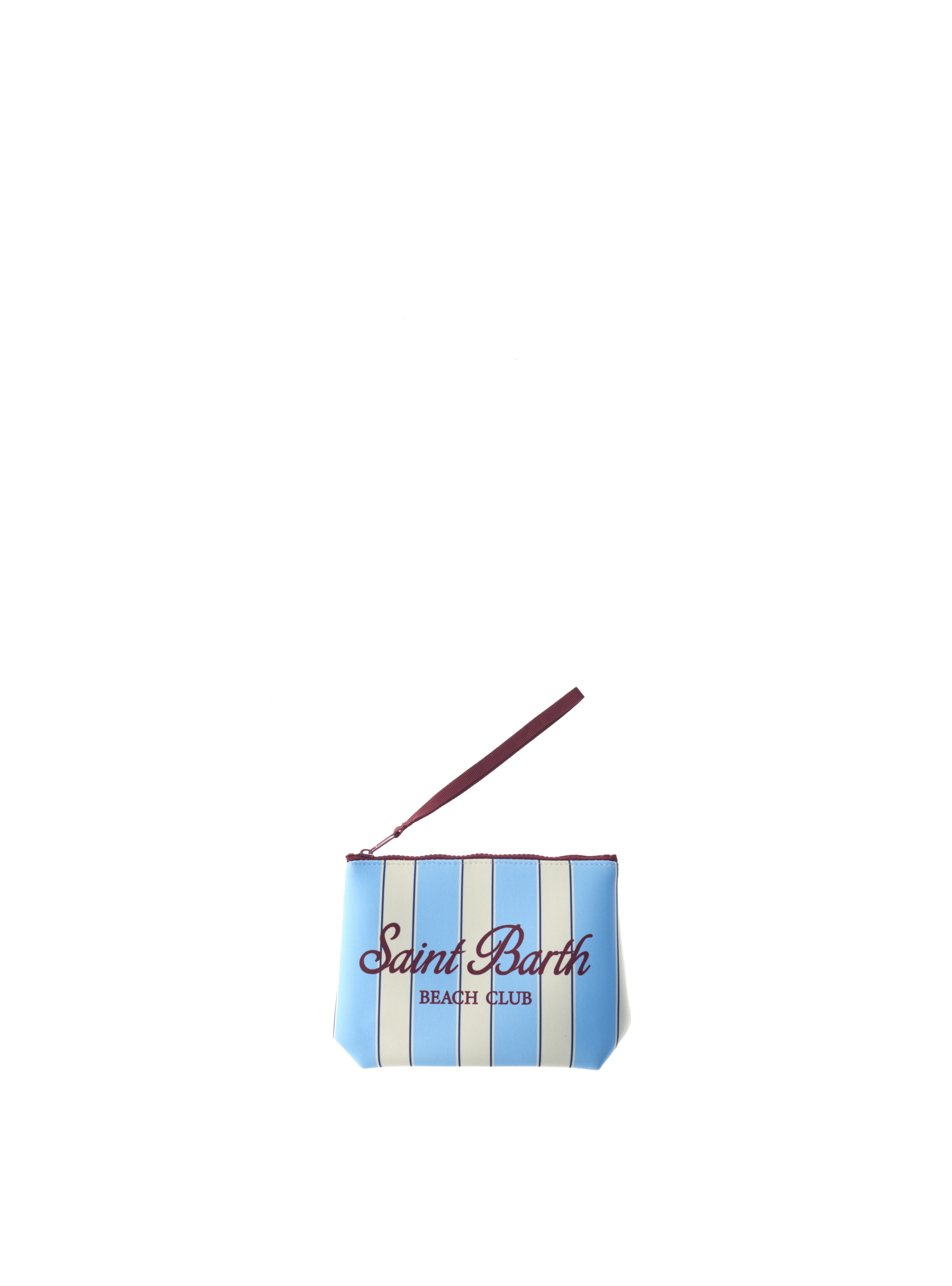 Pochette a righe AZZURRO U