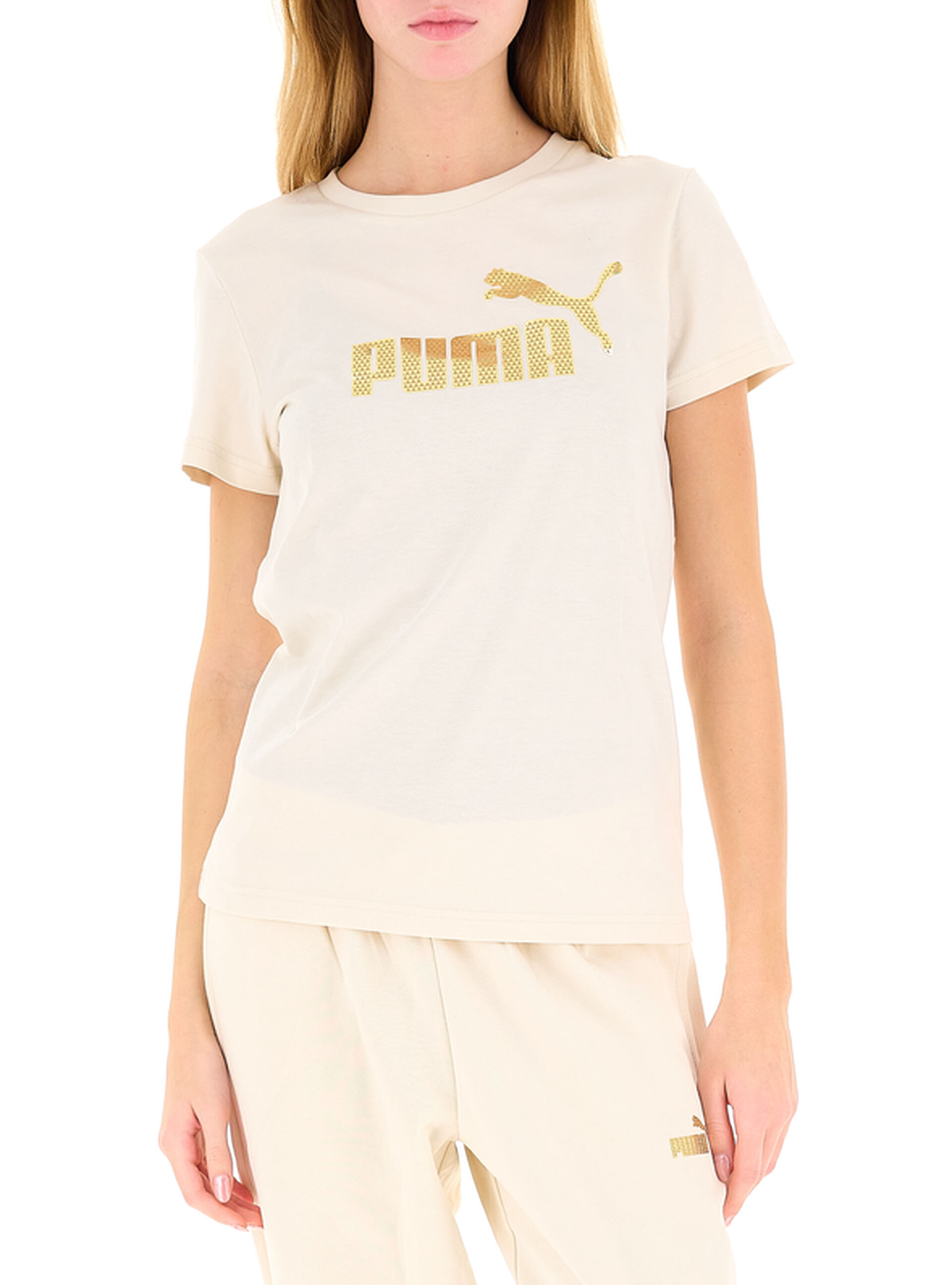 T-shirt girocollo CHAMPAGNE XS