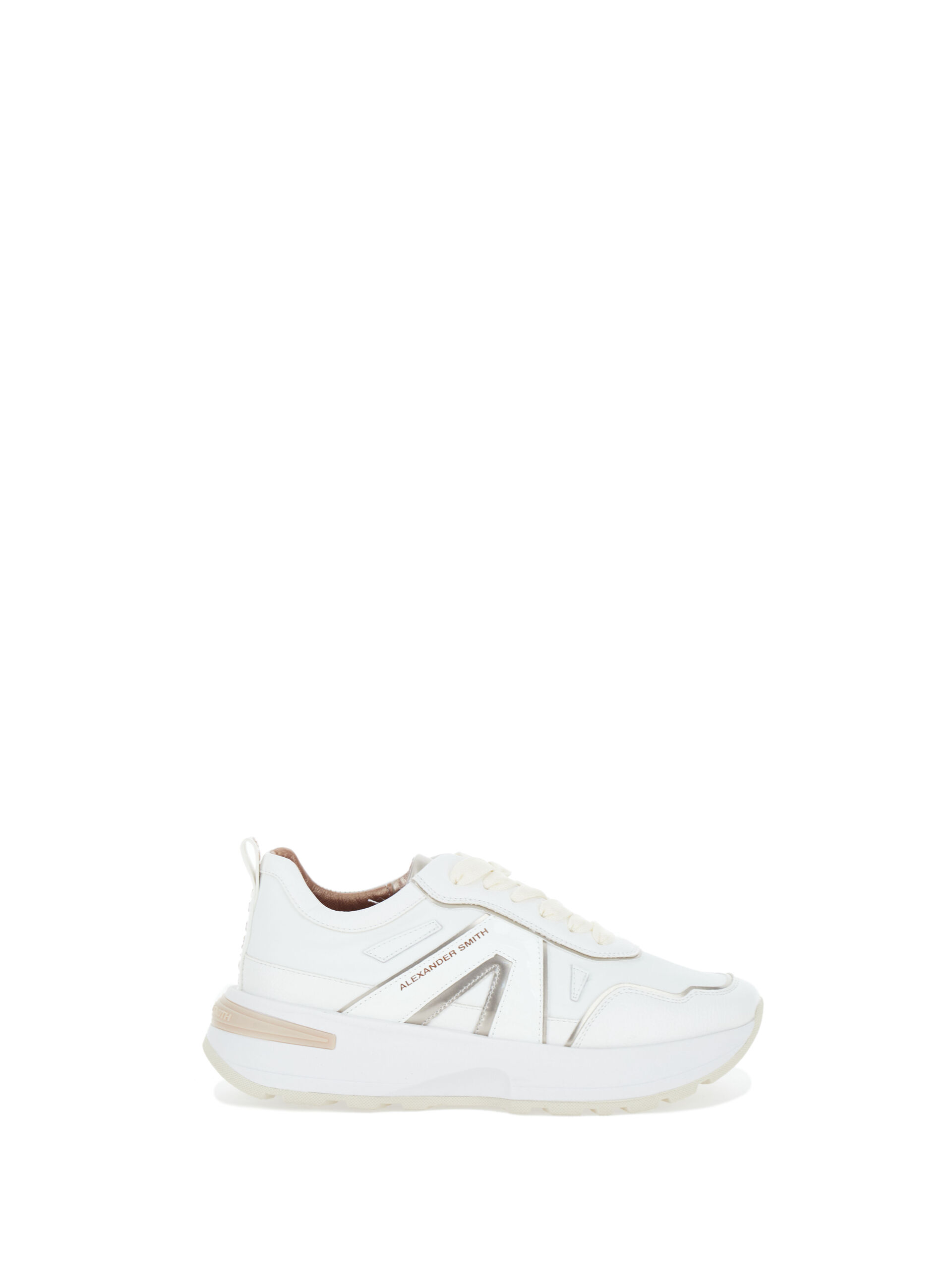 Sneakers in similpelle PANNA