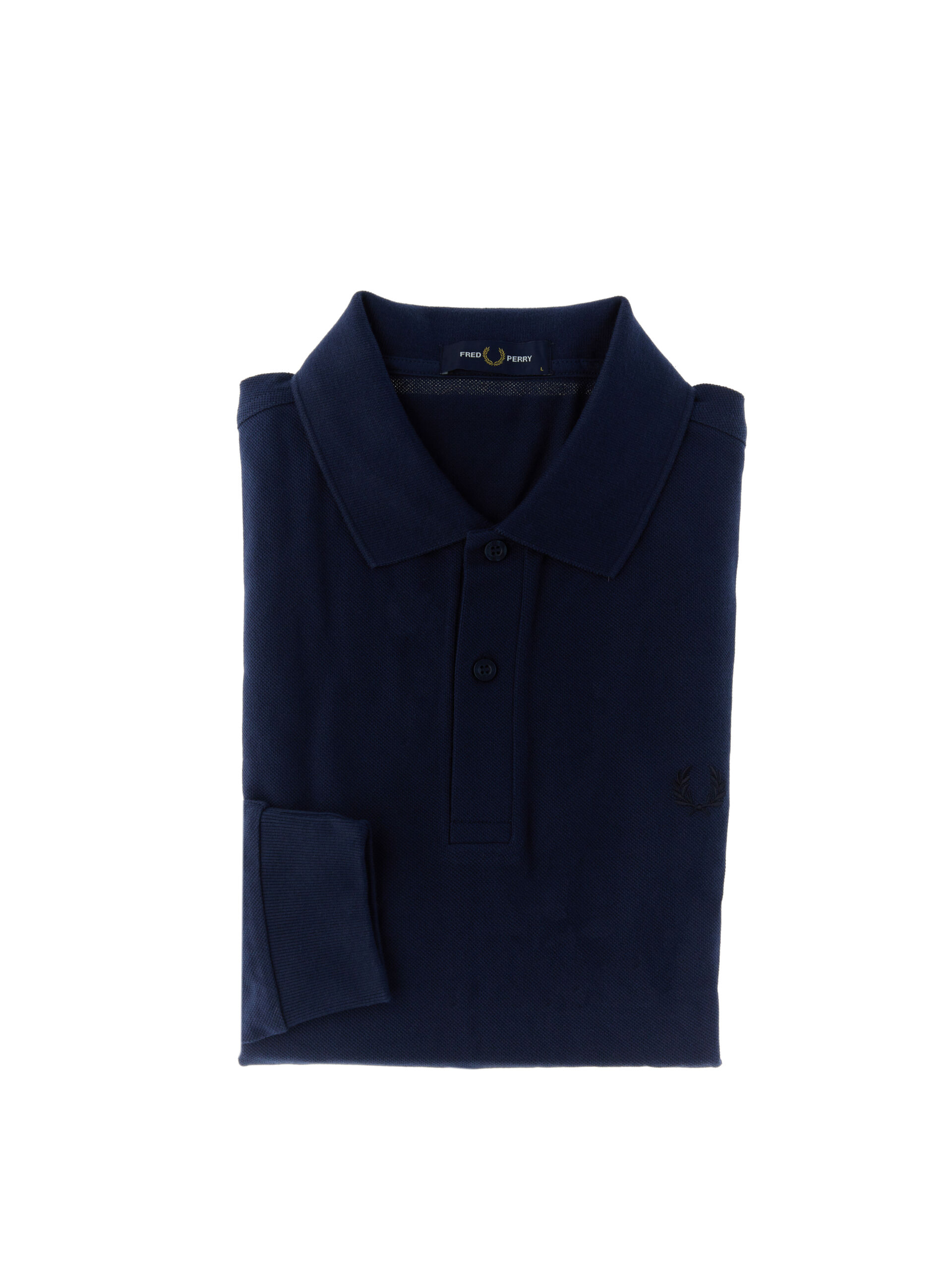 Polo maniche lunghe BLU NOTTE