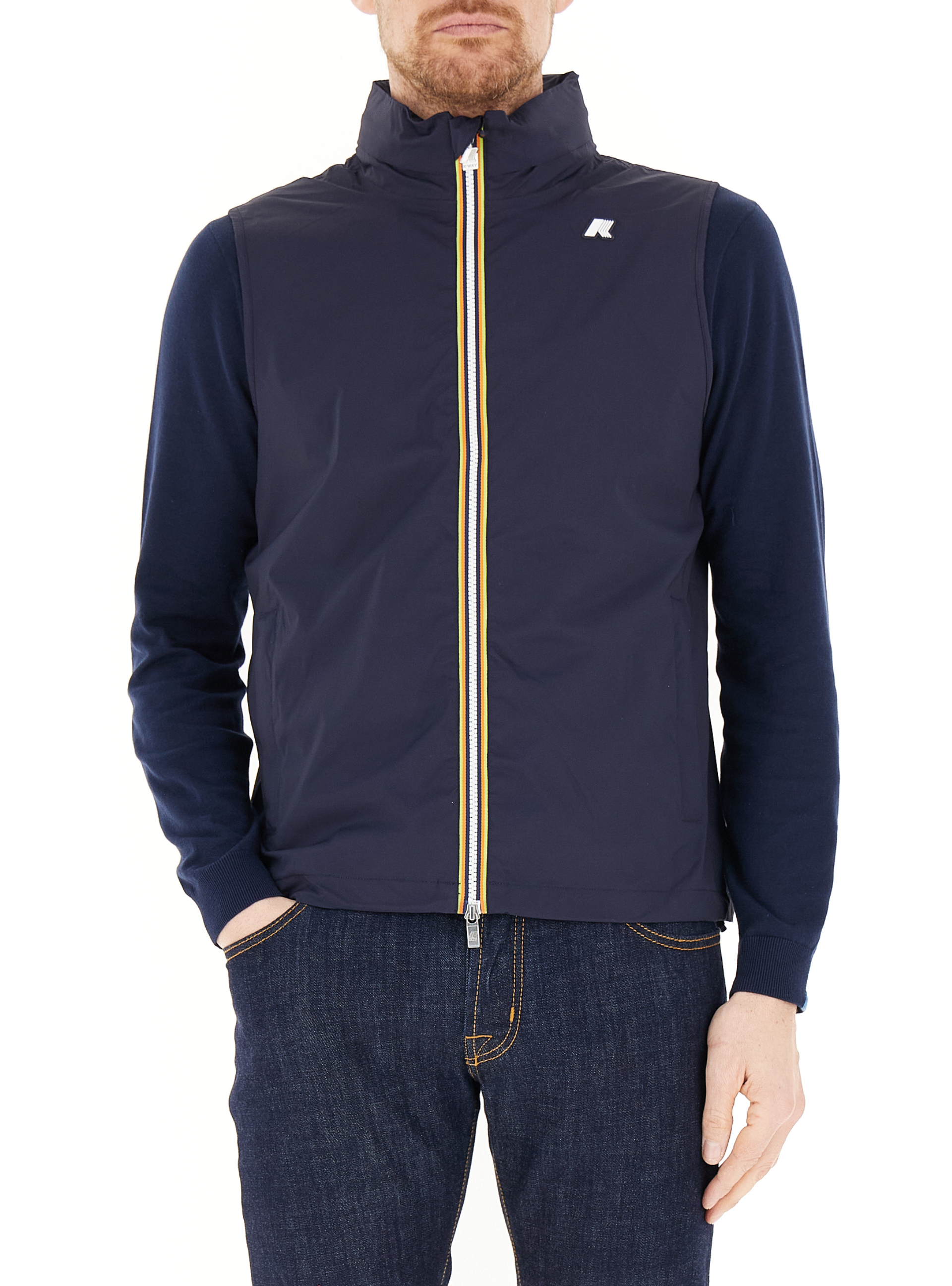 K-way Gilet imbottito BLU NAVY
