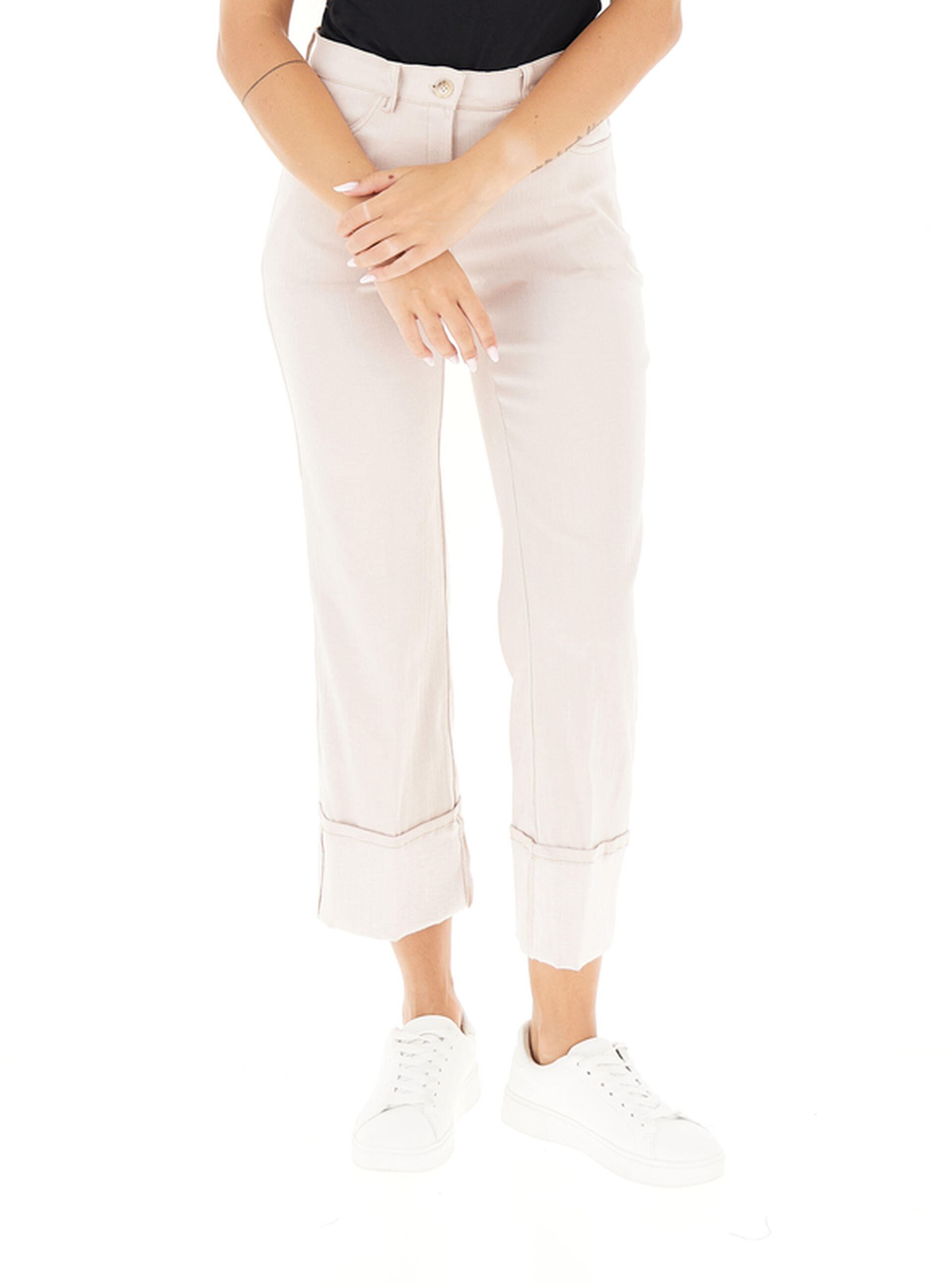 LINKS Jeans straight leg BEIGE