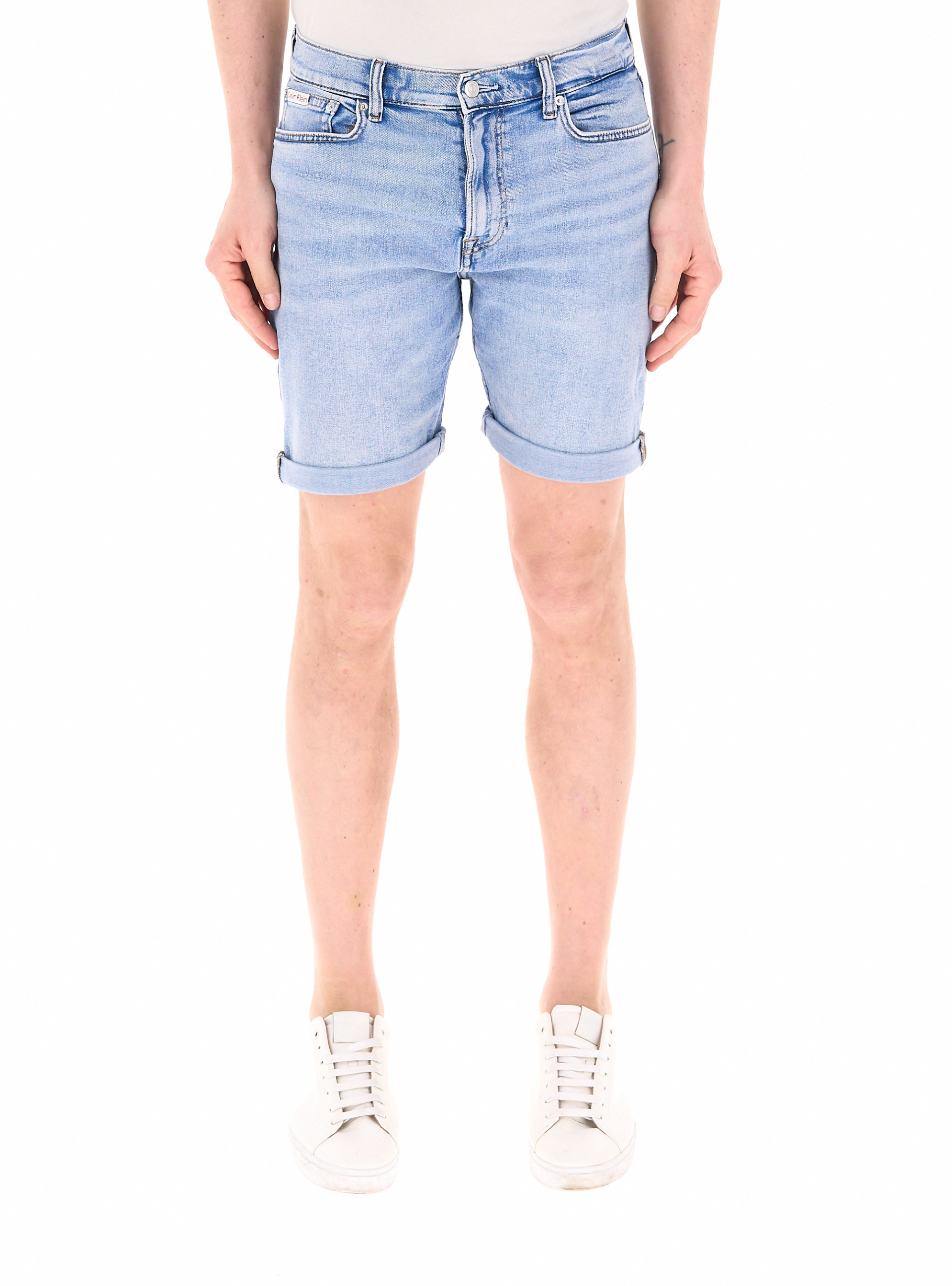 Shorts in jeans BLU CHIARO