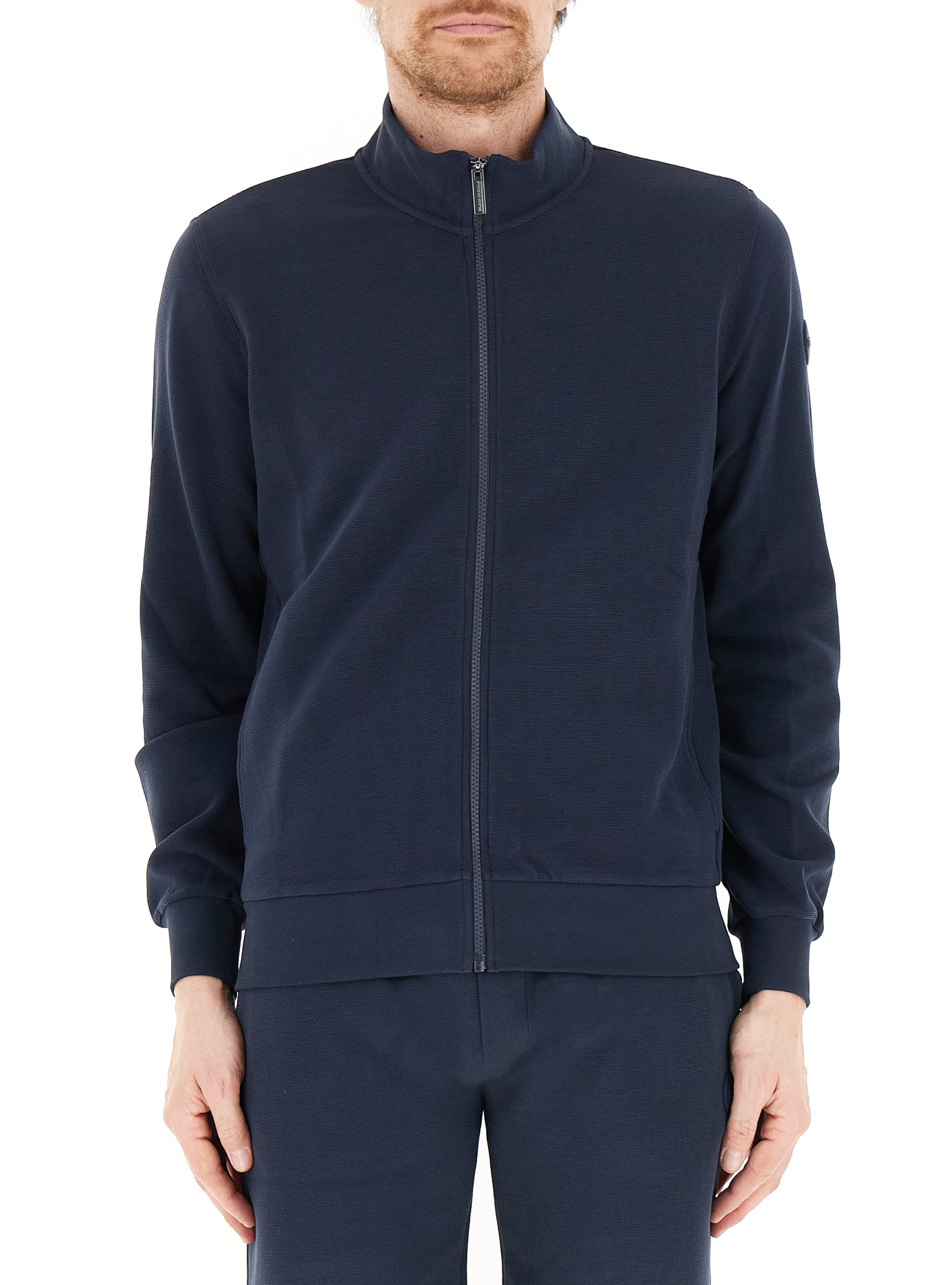 Felpa con zip ORIGINALS BLU NOTTE XXL