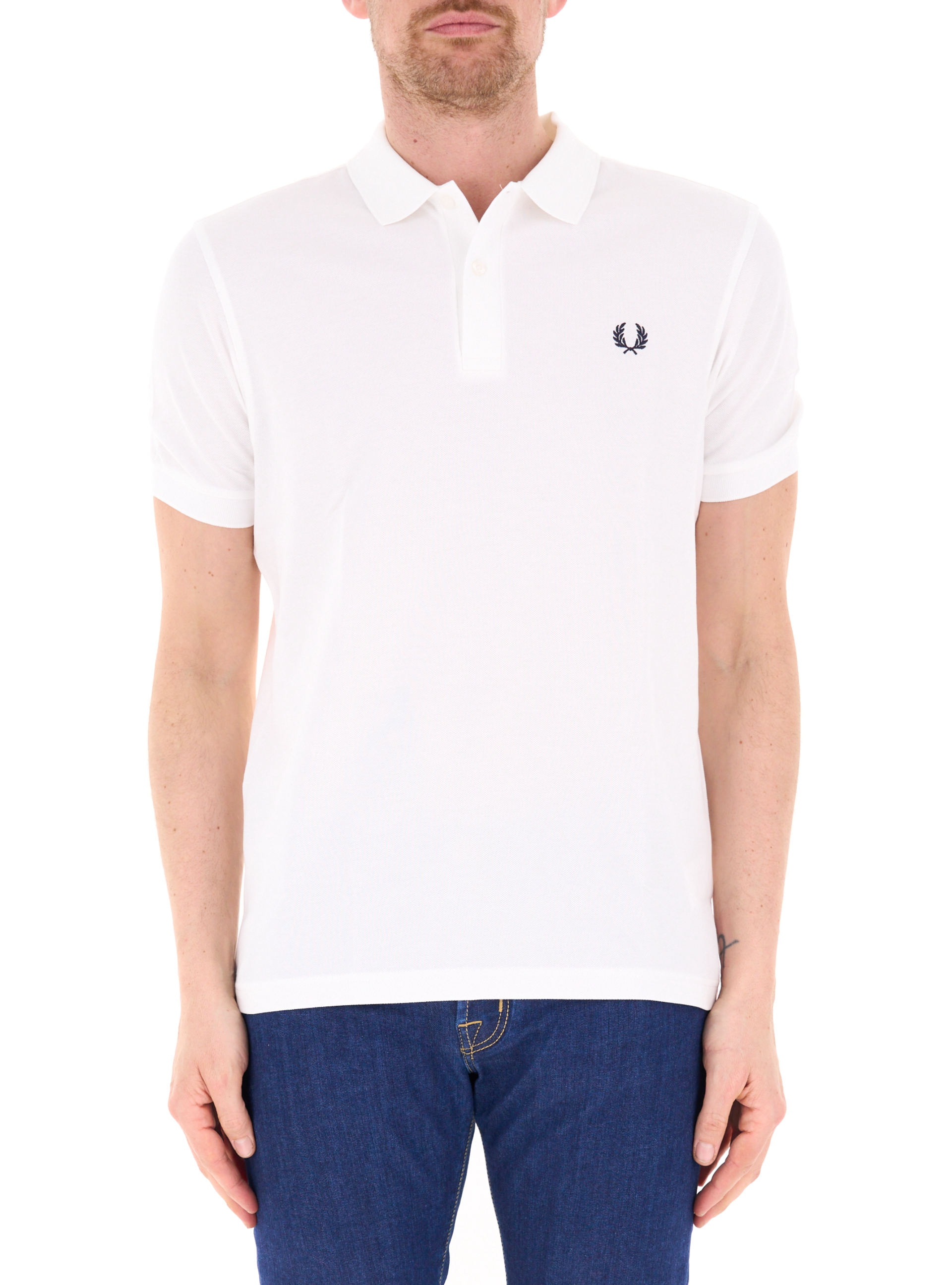 Fred Perry Polo in cotone BIANCO