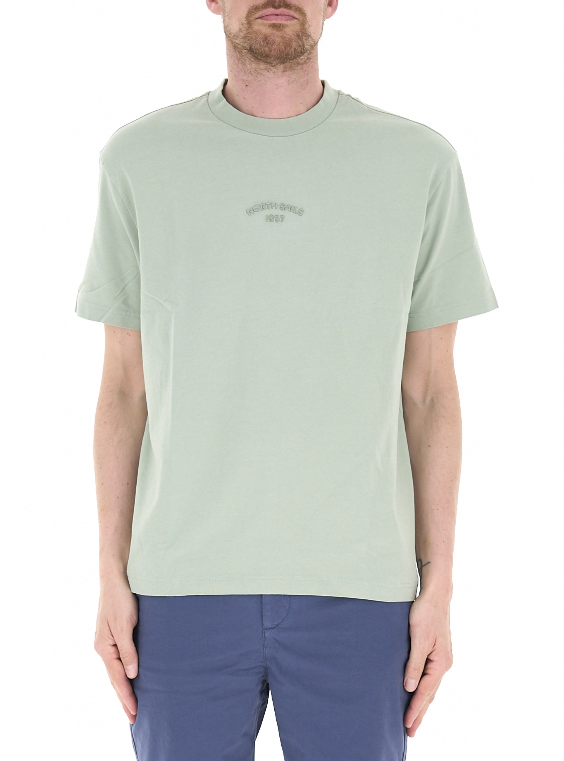 T-shirt girocollo VERDE CHIARO