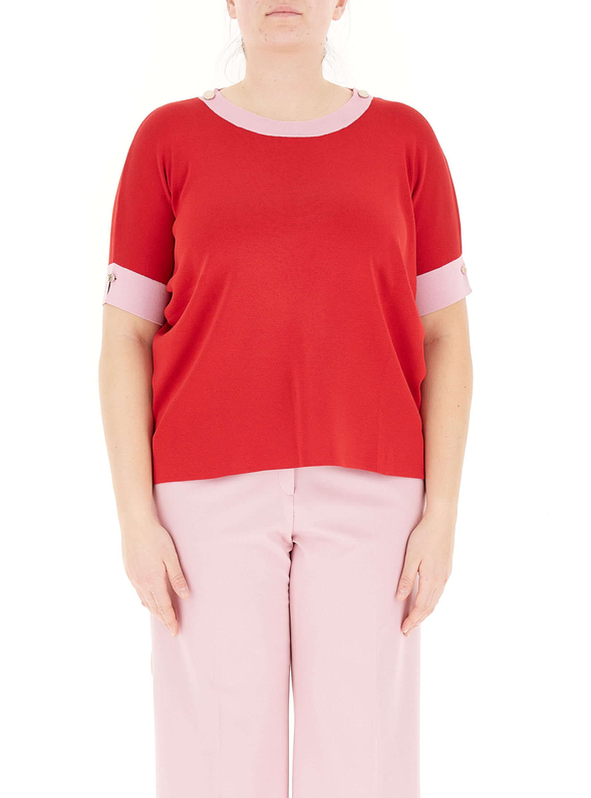Maglia maniche corte ROSSO 02