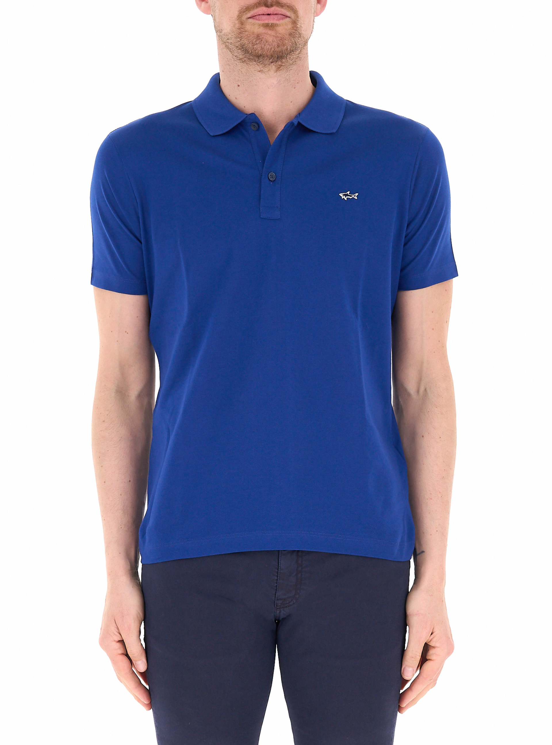Polo maniche corte BLU