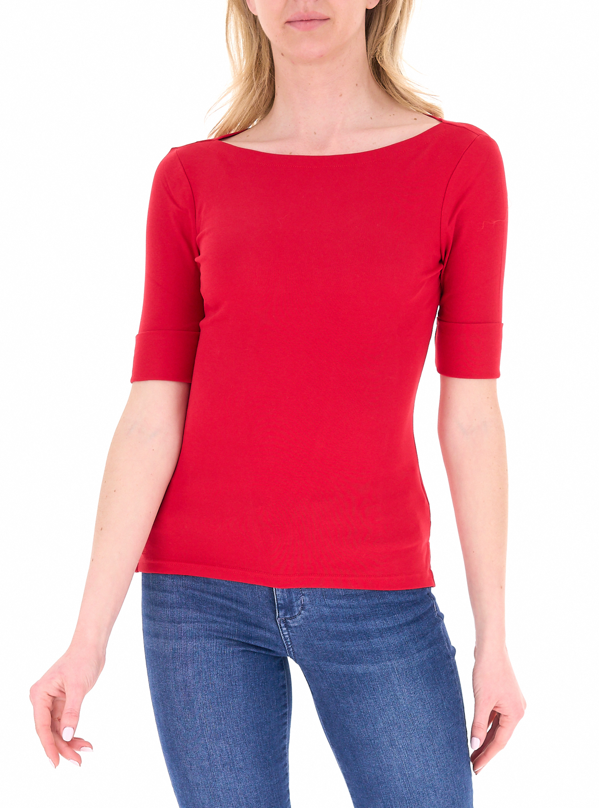 T-shirt in cotone LAUREN ROSSO