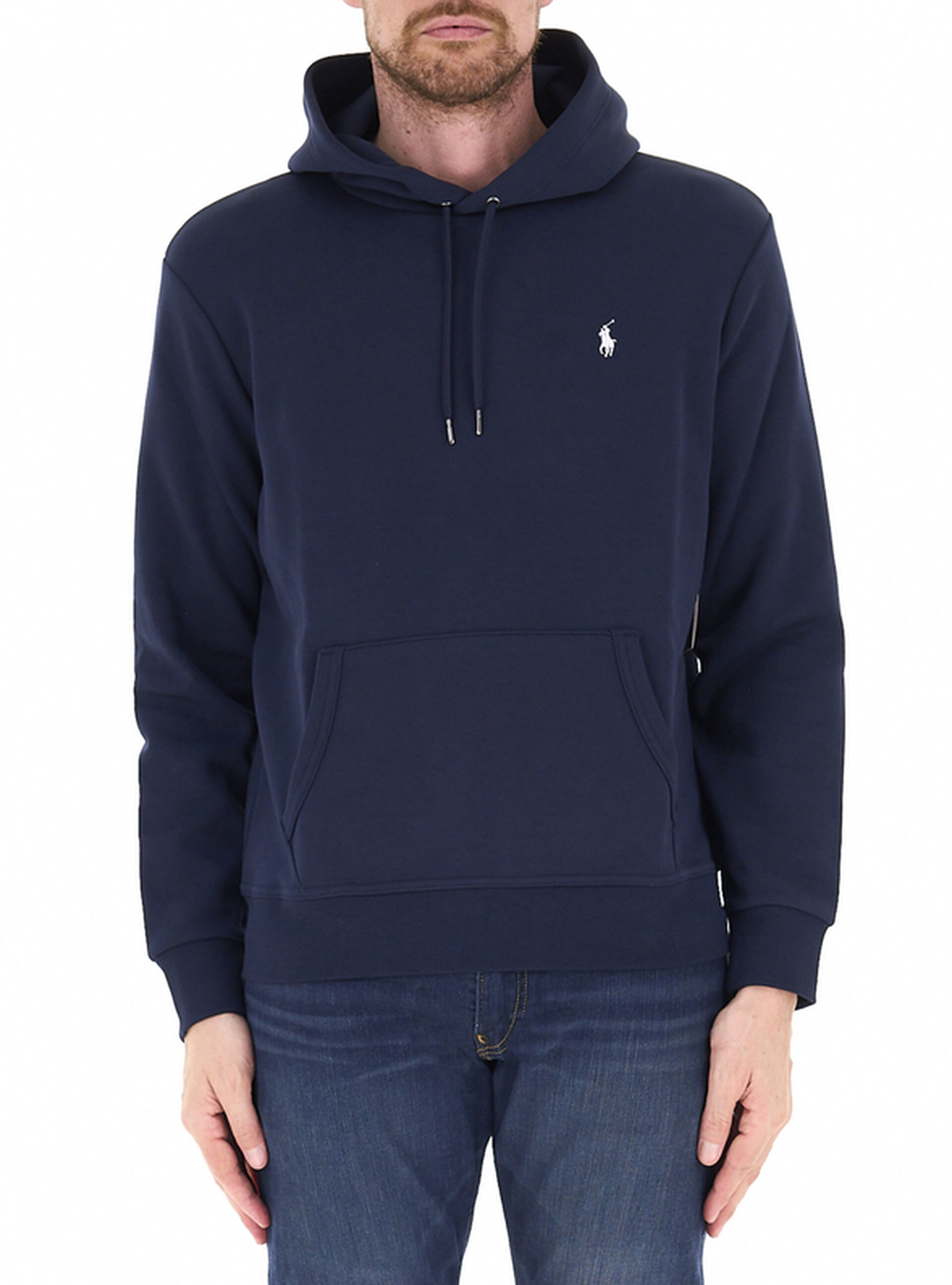 Felpa con cappuccio POLO BLU NOTTE S