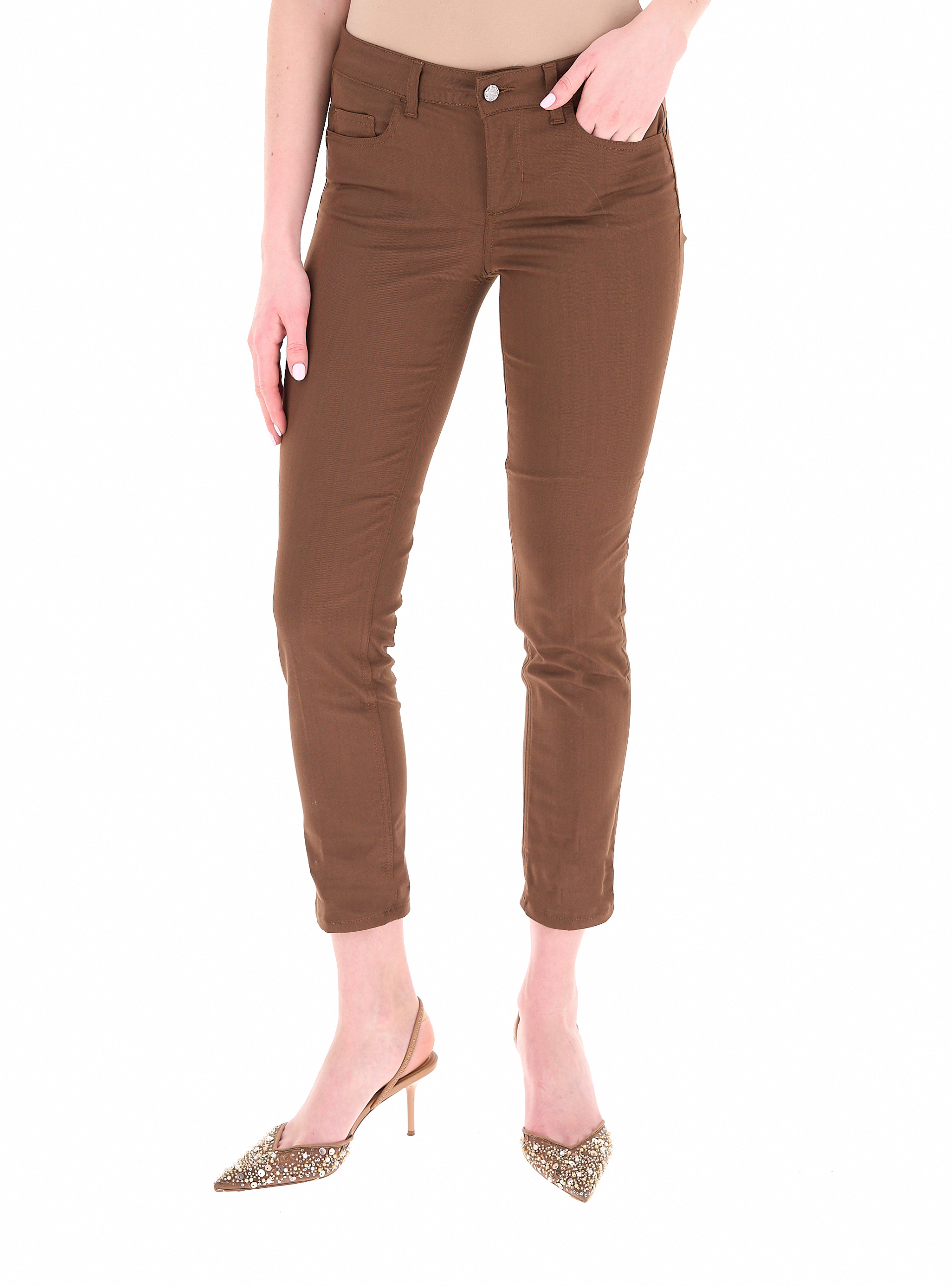 Jeans slim LIU JEANS MARRONE 28