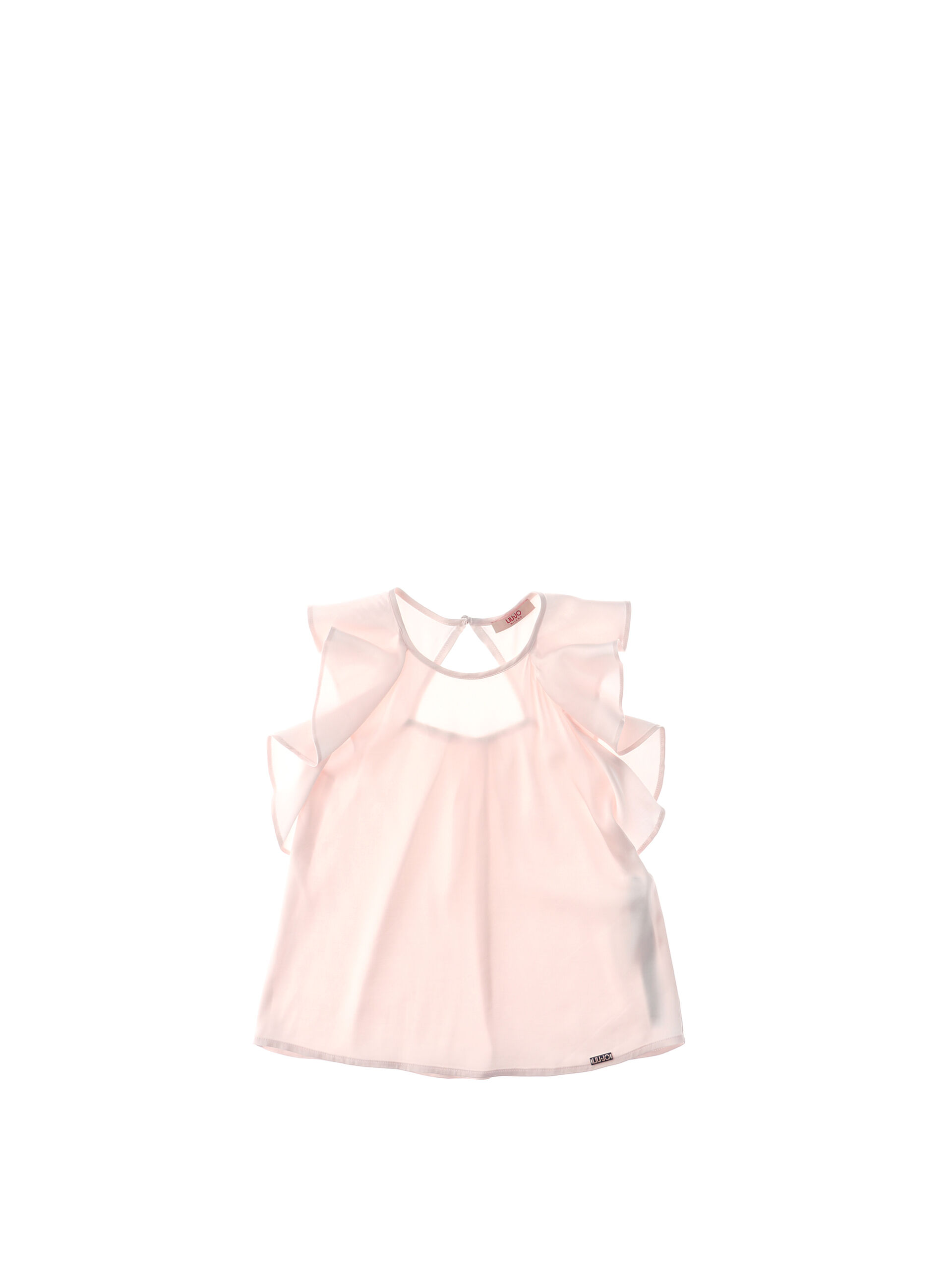 LIU JO Blusa smanicata JUNIOR ROSA