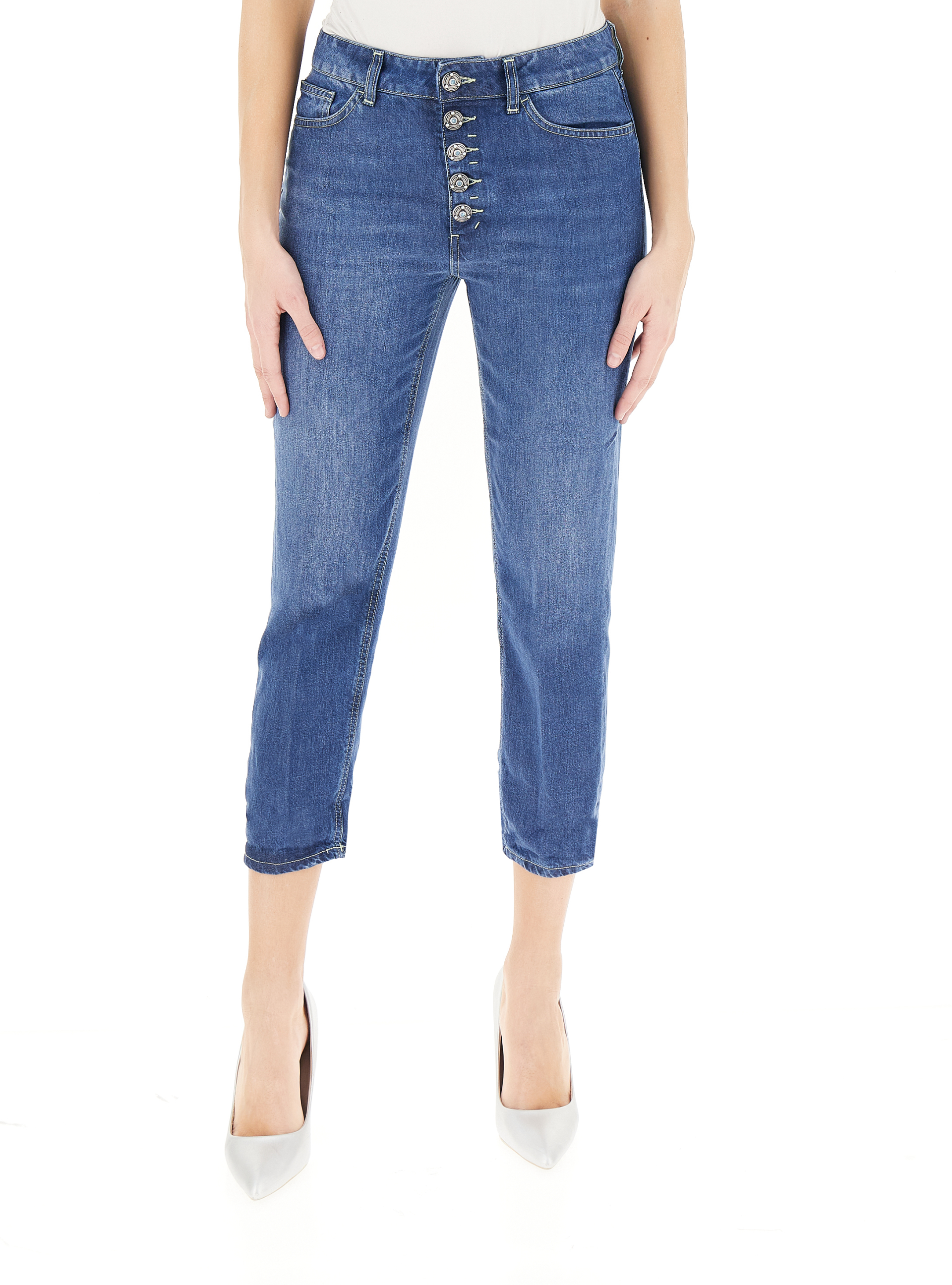 DONDUP Jeans cropped BLU