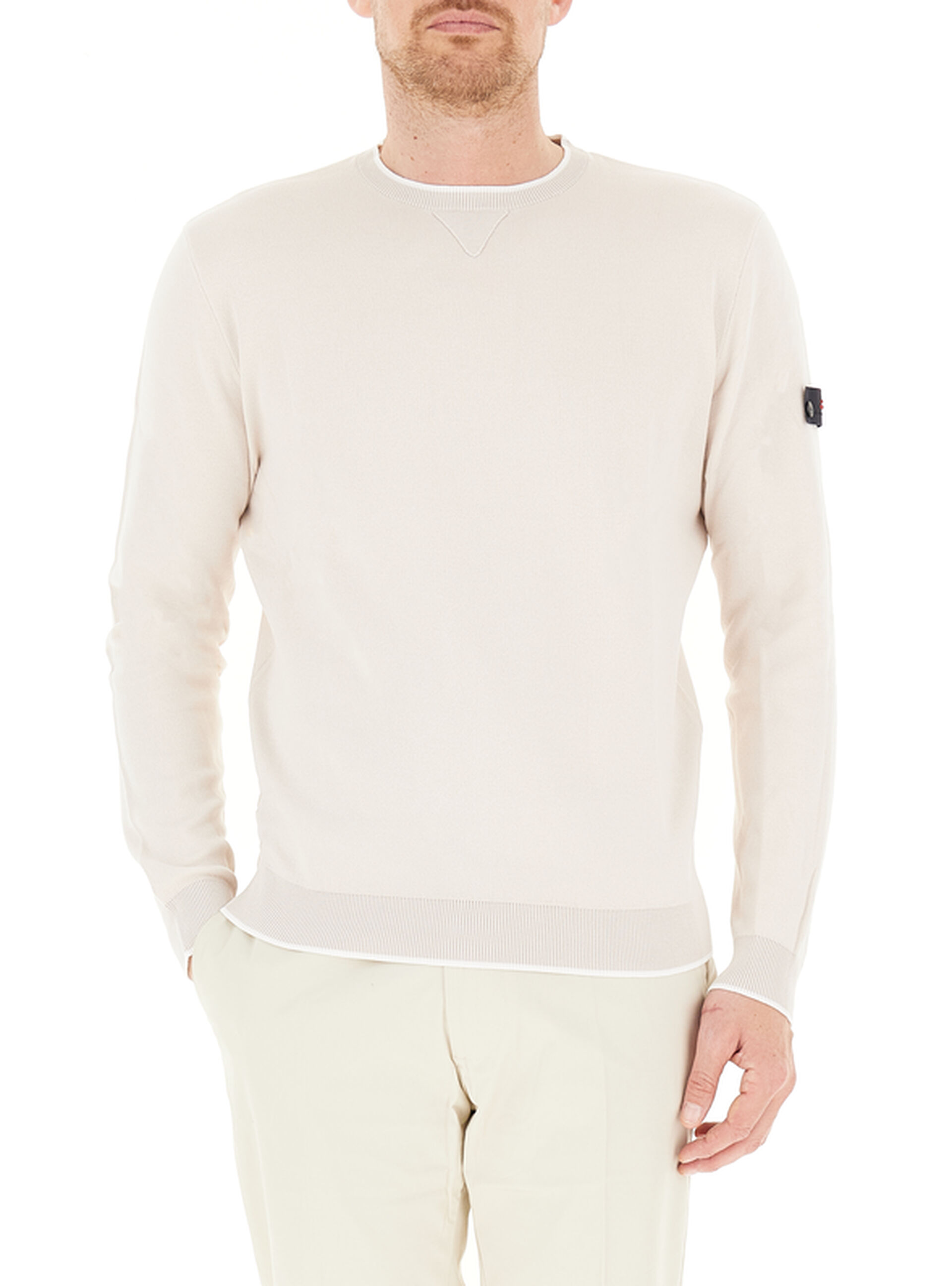 PEUTEREY Maglia girocollo AVORIO