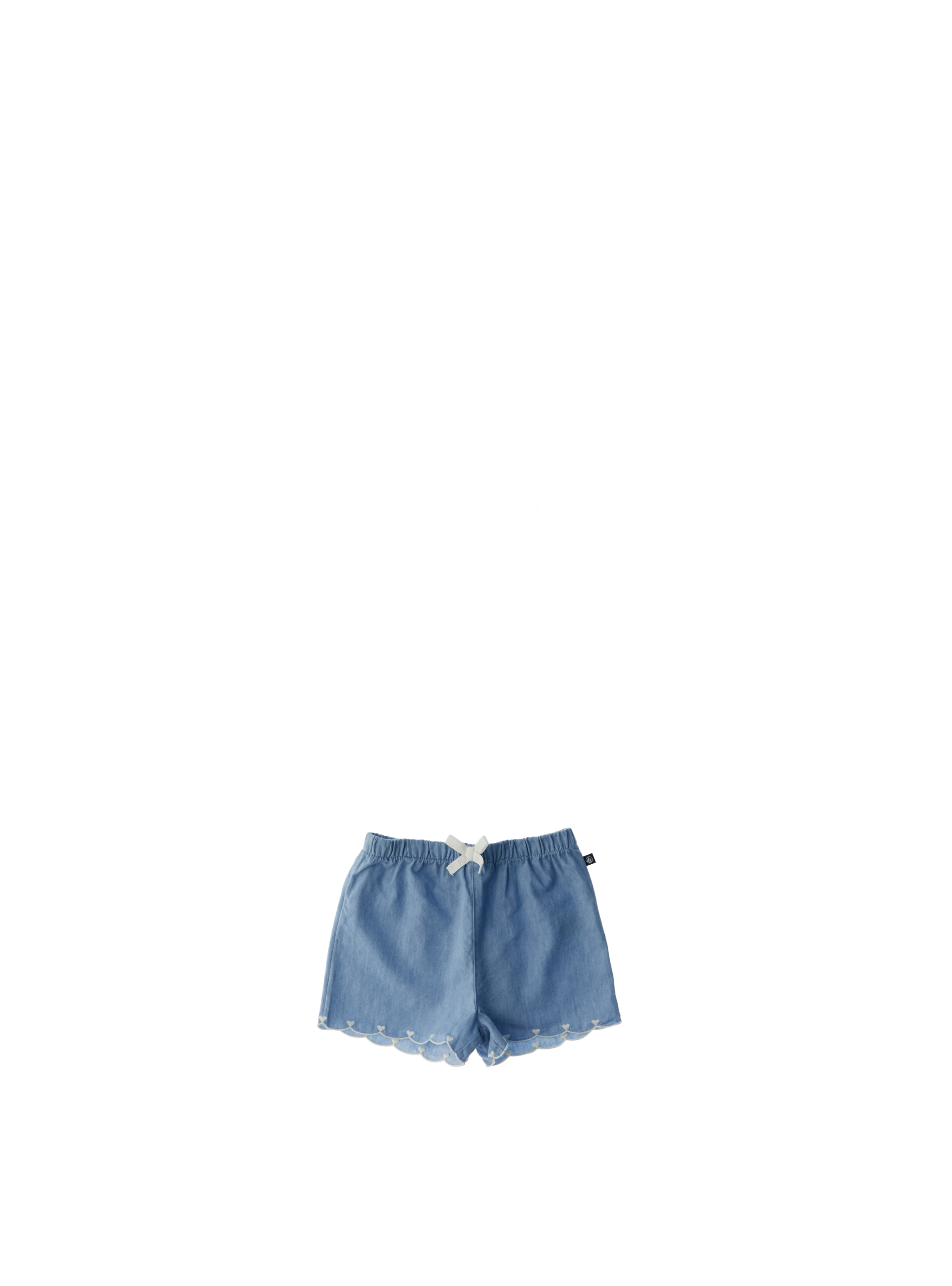 Shorts in cotone AZZURRO 36M