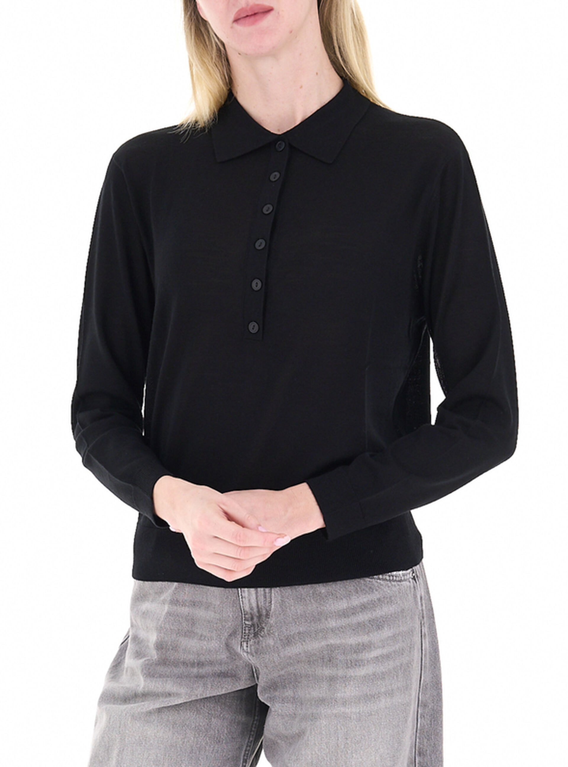 VICOLO Maglia in lana NERO L