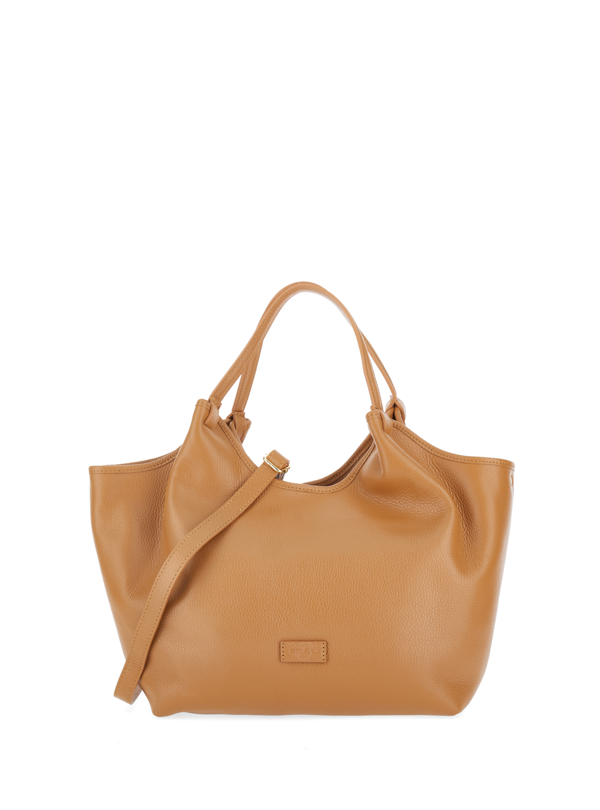 FRAU Borsa in pelle MARRONE CHIARO