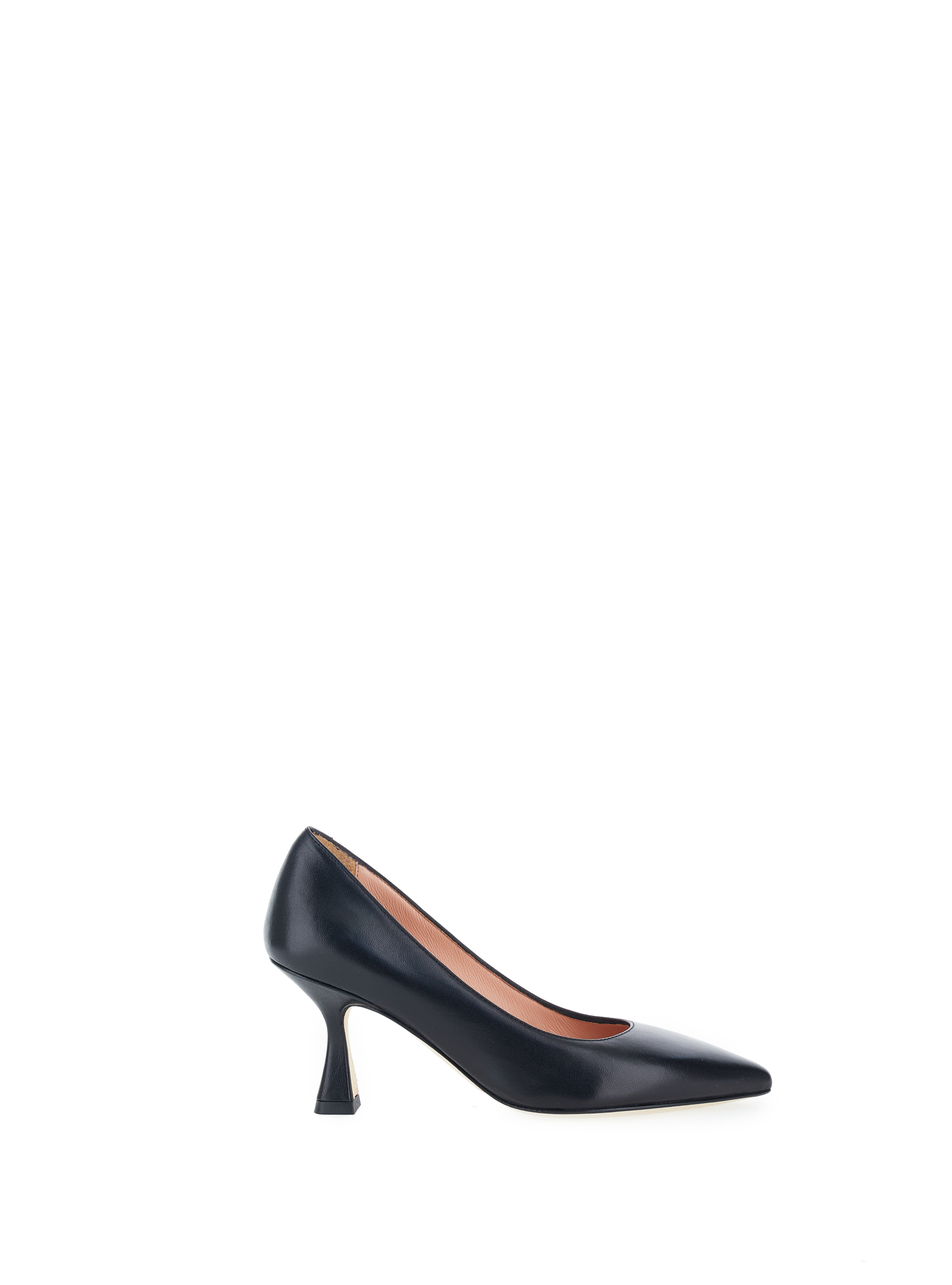 Décolleté in pelle NERO 38