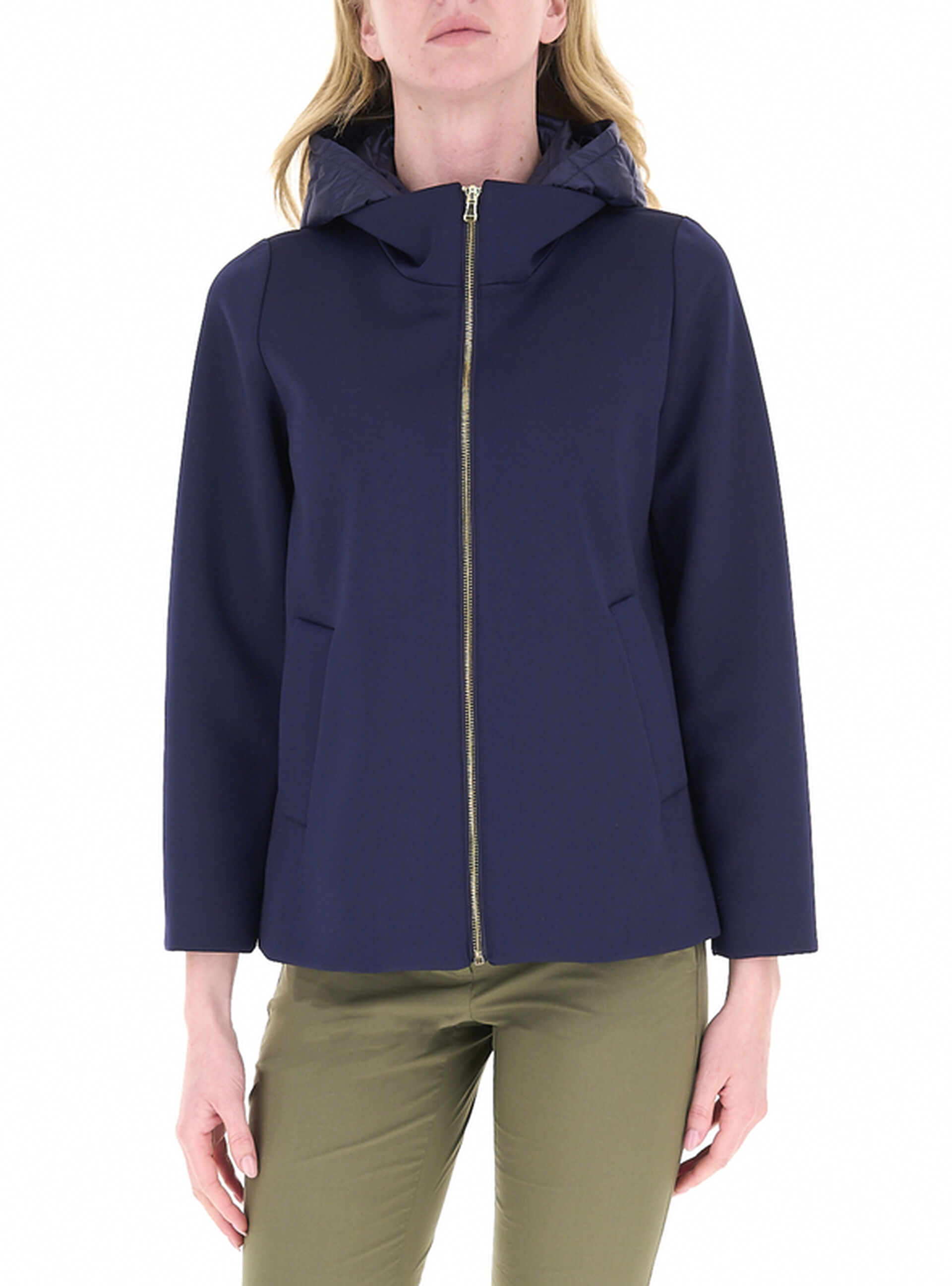 Giacca con cappuccio BLU NAVY M