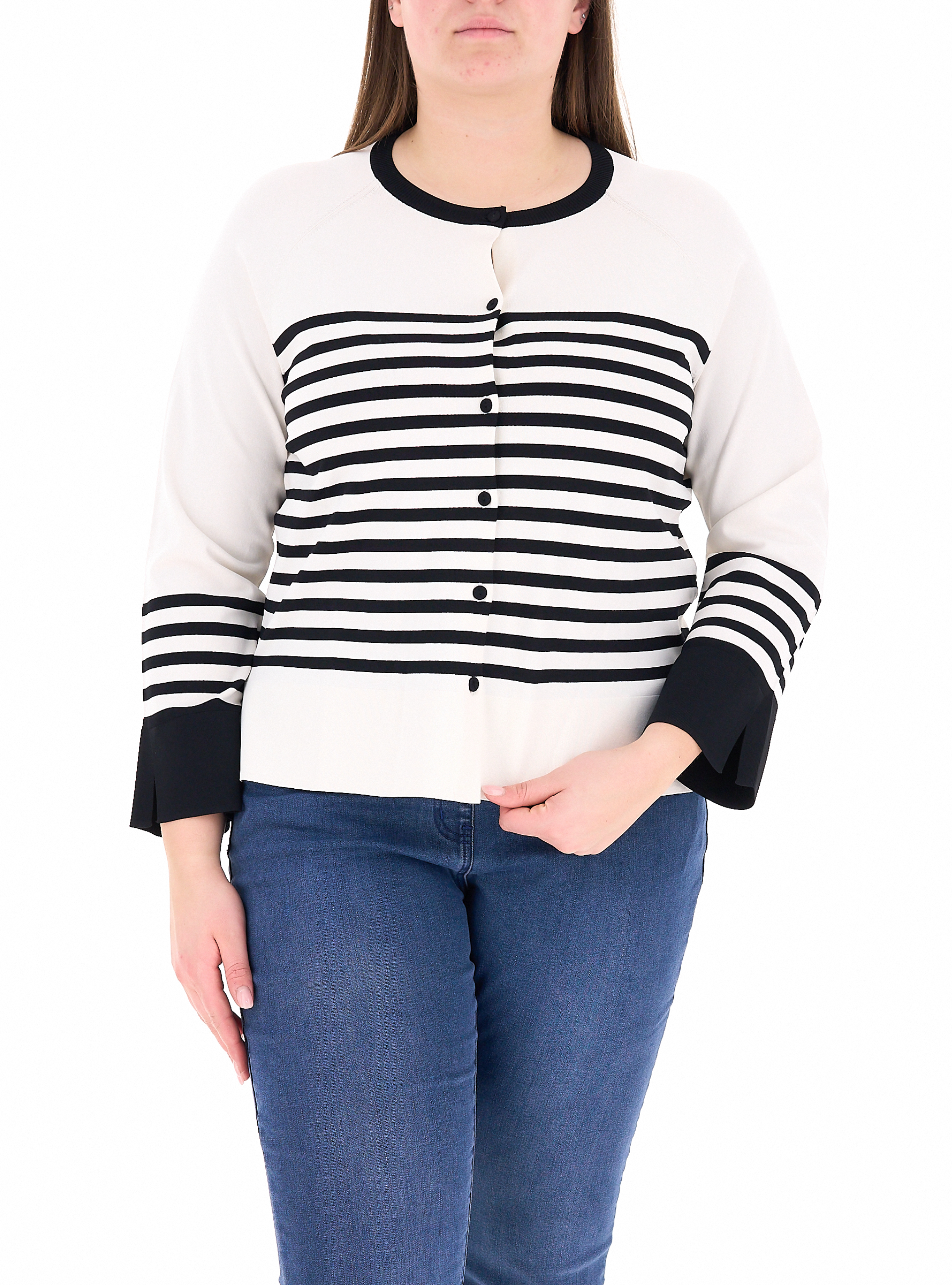 Cardigan con bottoni PANNA S