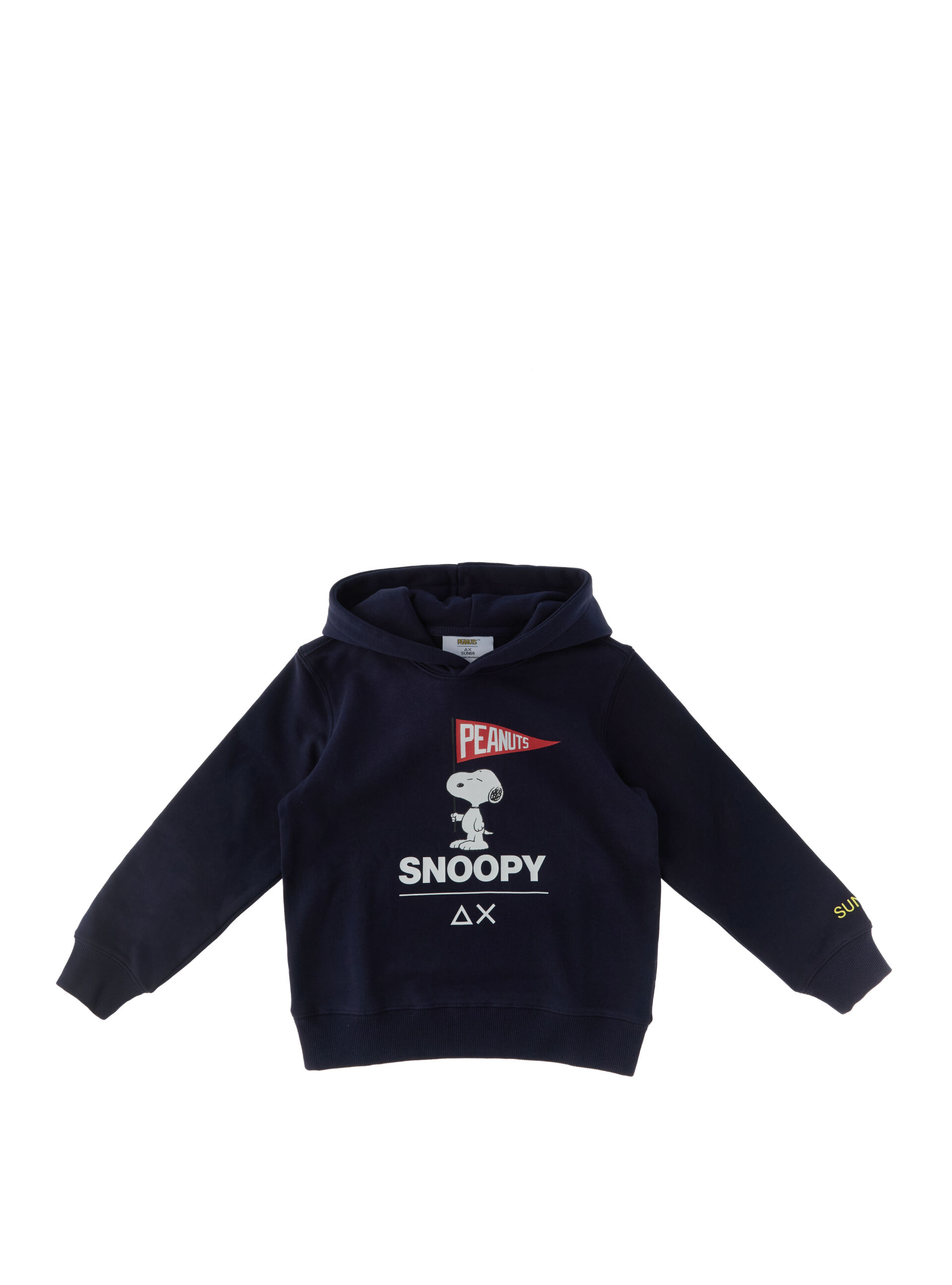 Felpa con cappuccio BLU SCURO