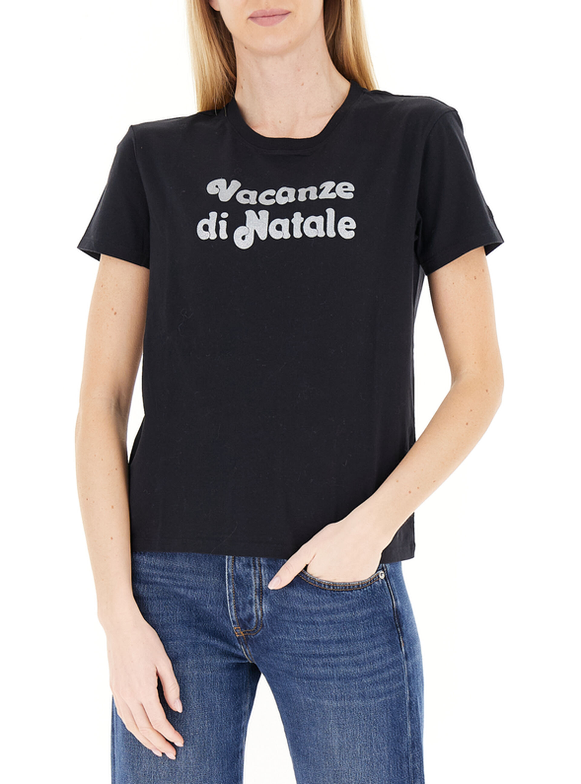 T-shirt girocollo NERO