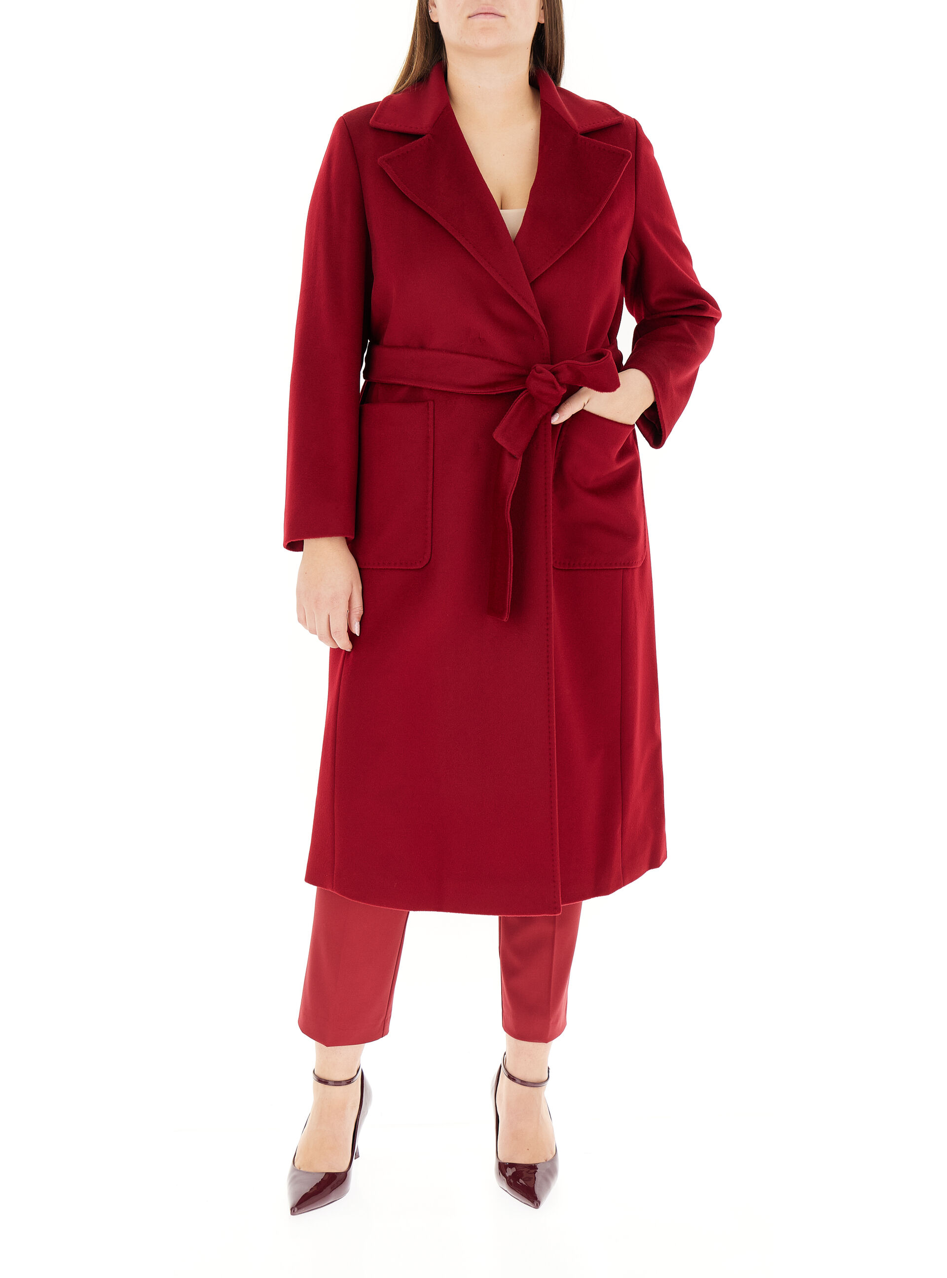 Cappotto in lana BORDEAUX 21