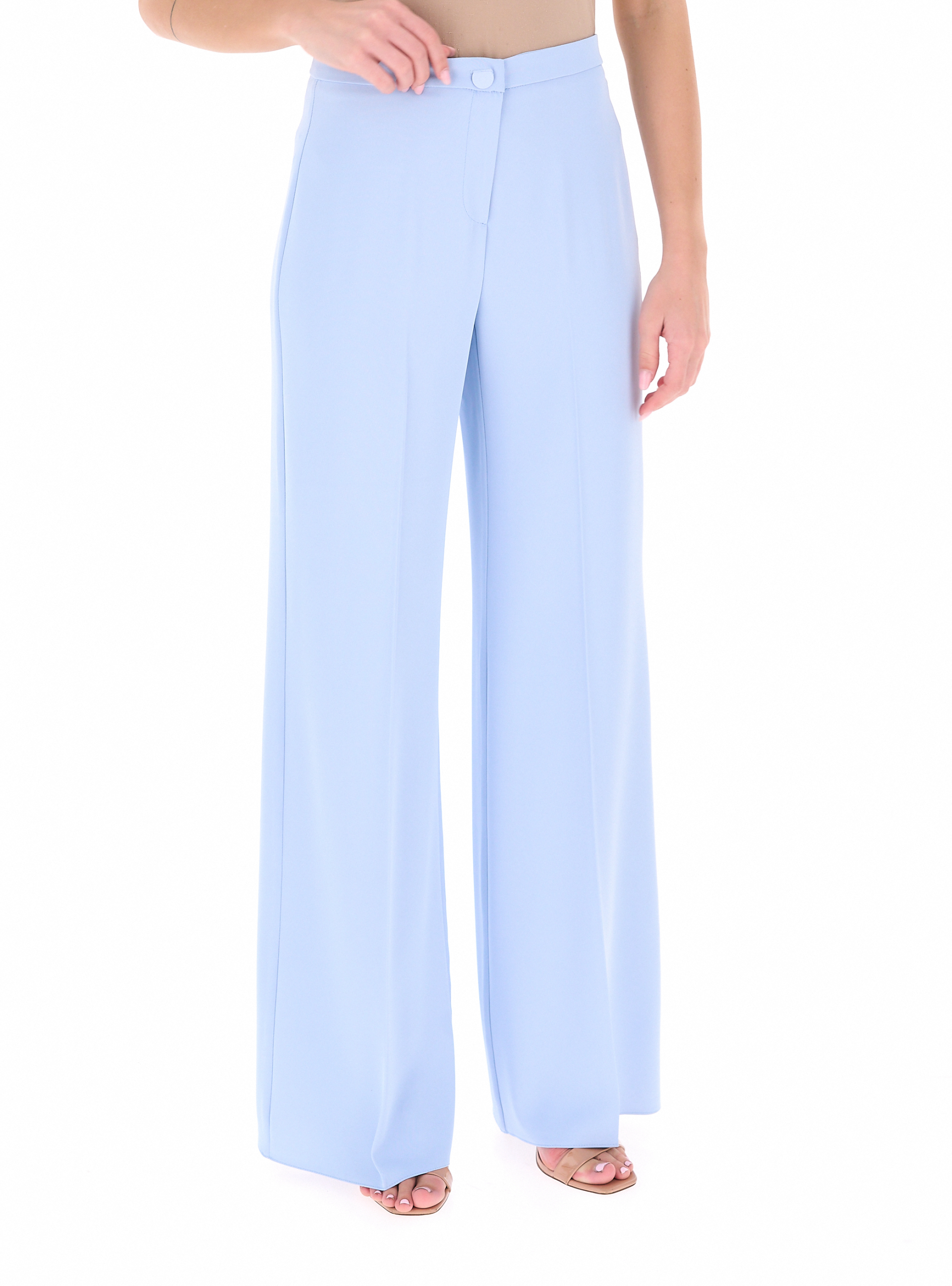 Pantalone flare AZZURRO CHIARO