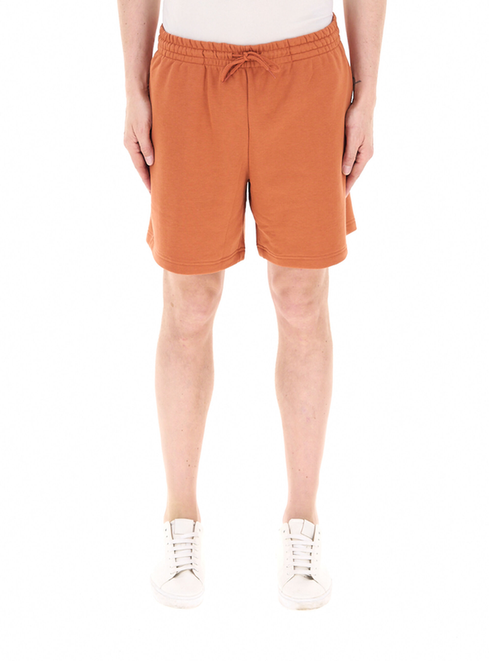 Bermuda in felpa ARANCIONE M