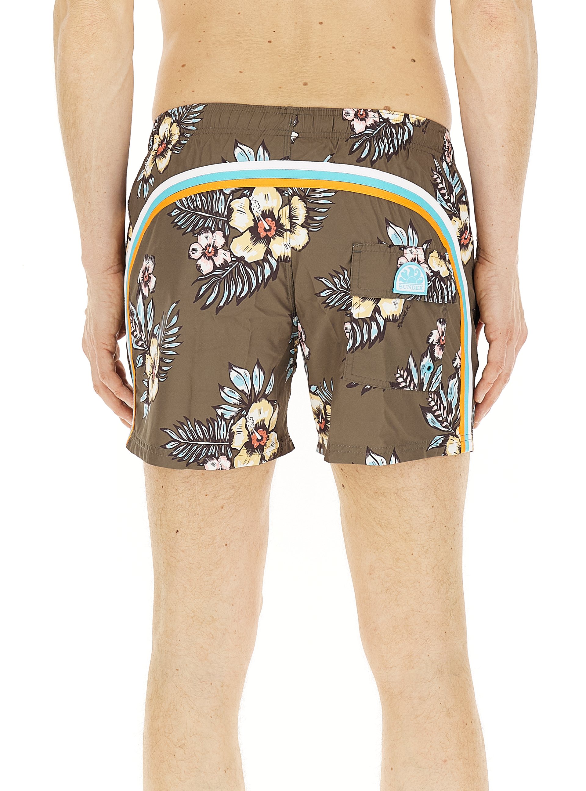 SUNDEK Shorts da bagno MARRONE