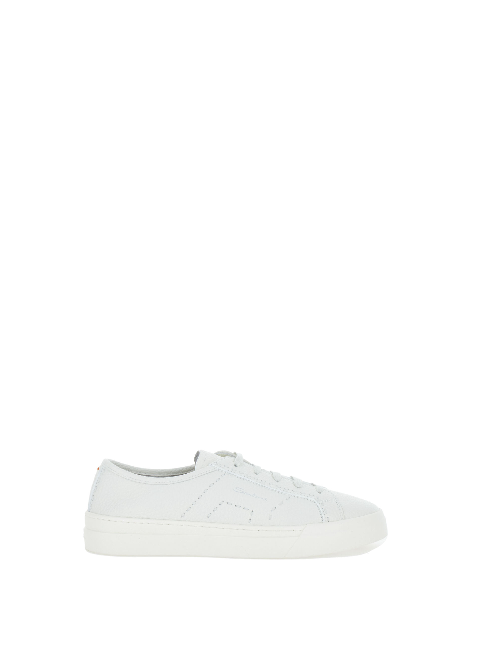 SANTONI Sneakers in pelle BIANCO