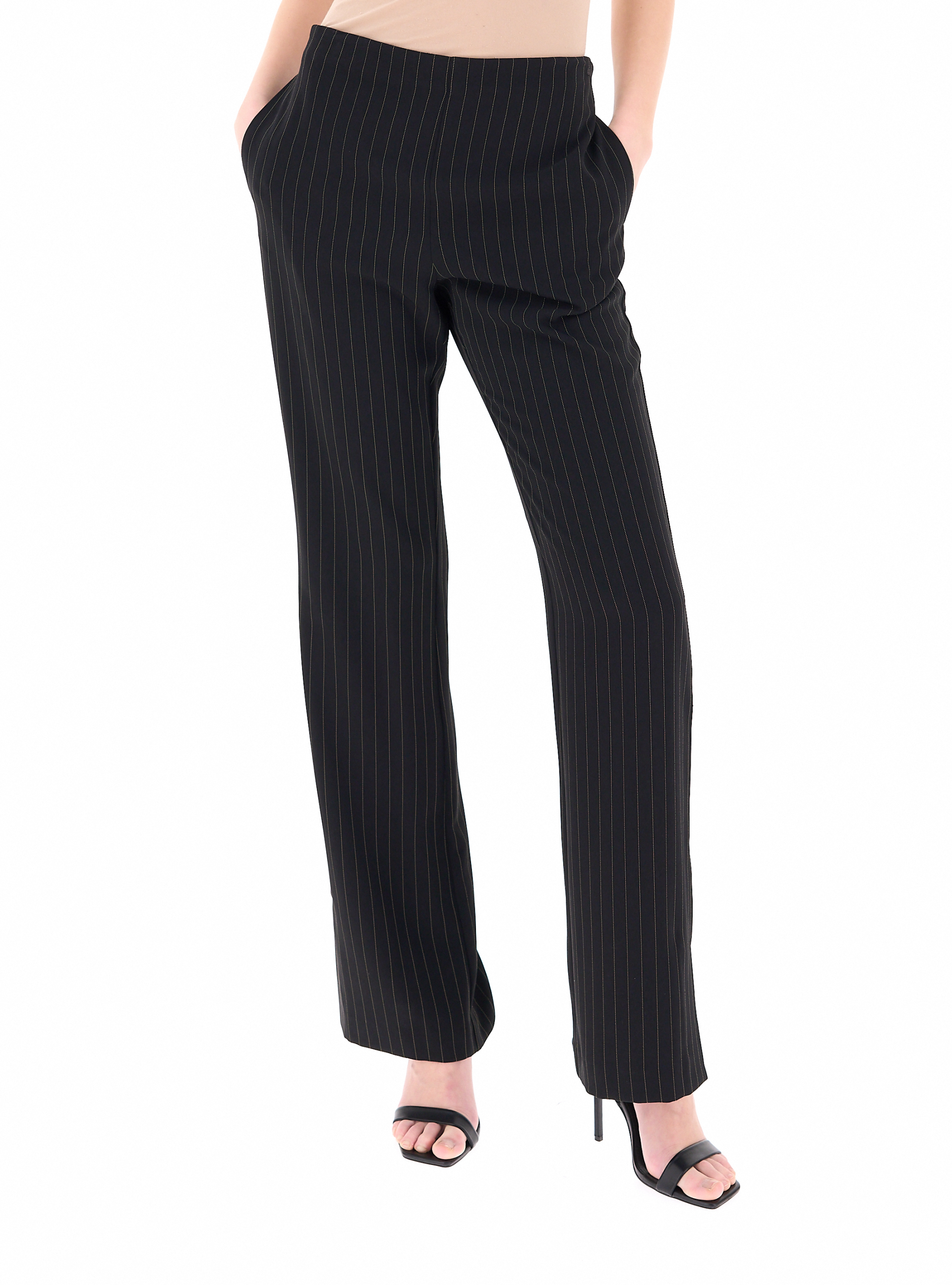 Pantalone con tasche NERO 2