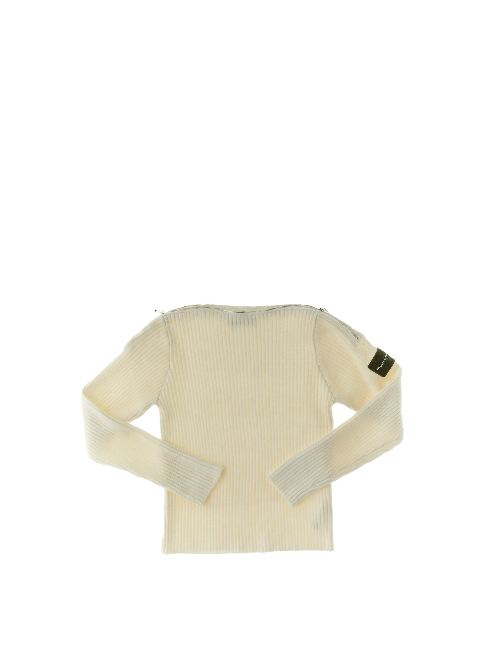 Maglione misto lana BURRO