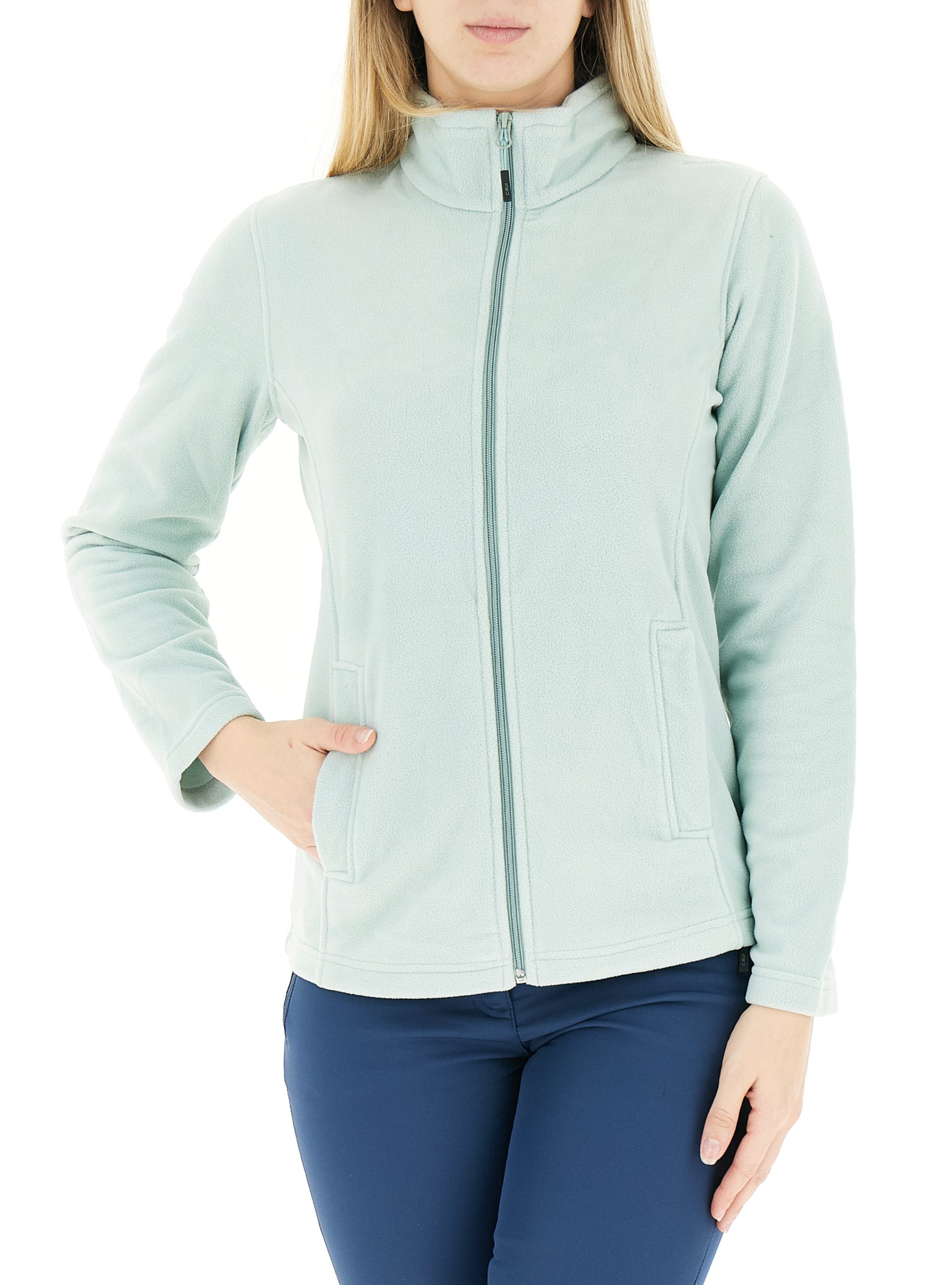 CMP Felpa in pile AZZURRO CHIARO