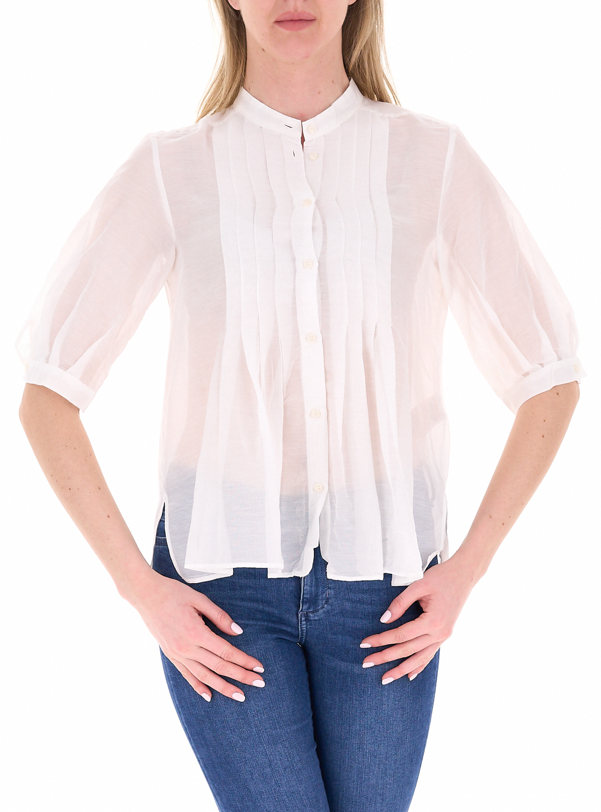 Blusa maniche 3/4 PANNA